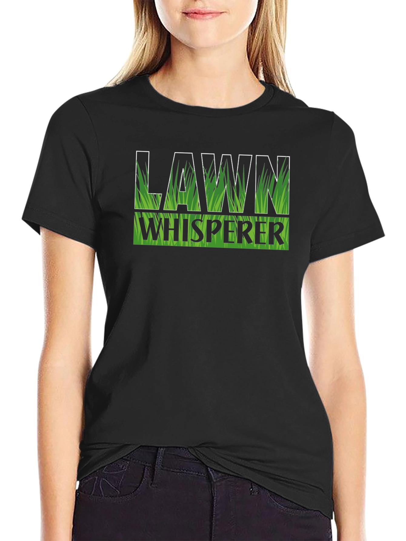 Lawn Whisperer Graphic T-Shirt - Gardener Humor Tee