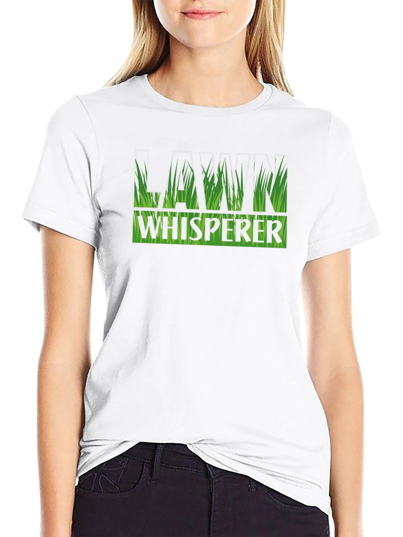 Lawn Whisperer Graphic T-Shirt - Gardener Humor Tee