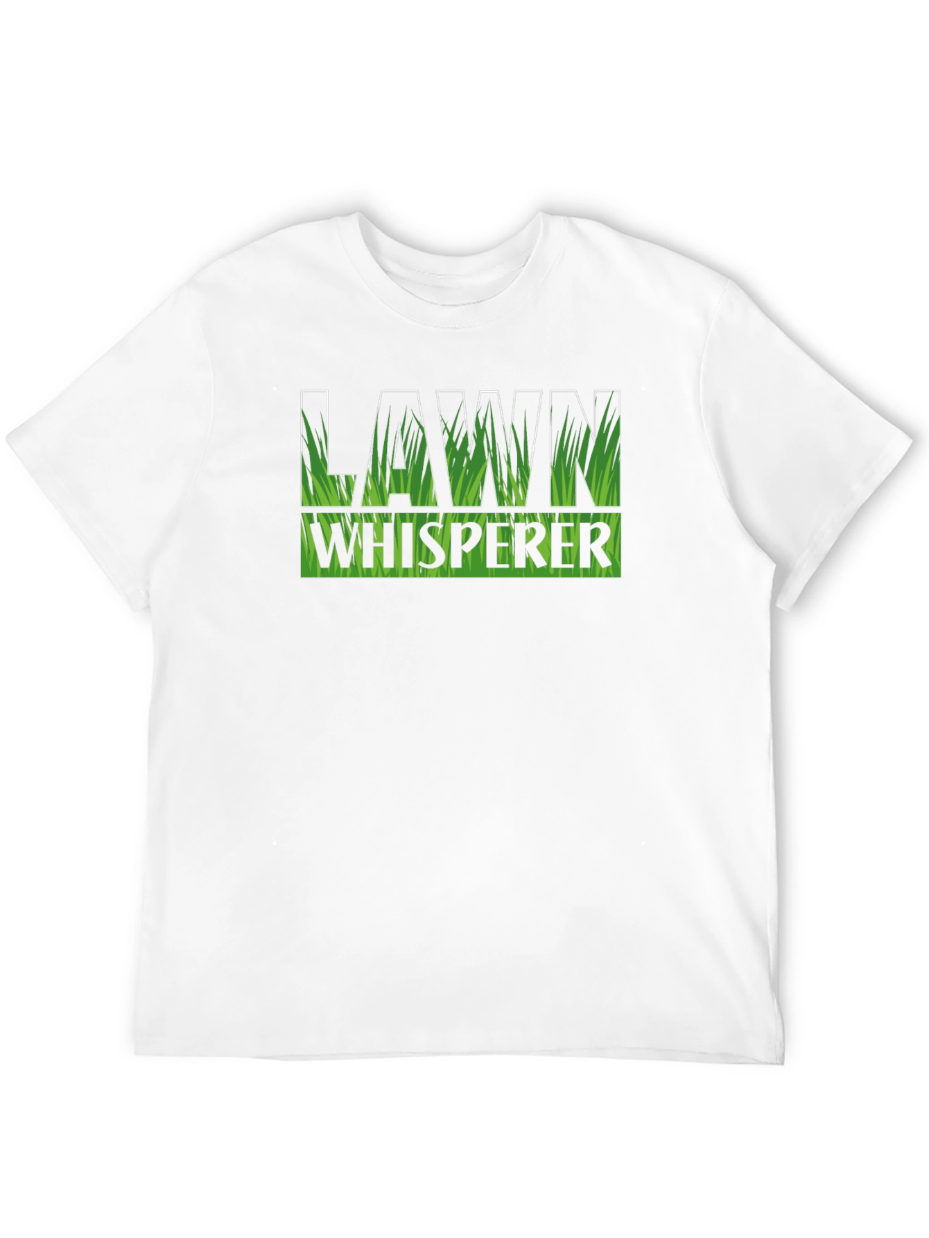 Lawn Whisperer Graphic T-Shirt - Gardener Humor Tee