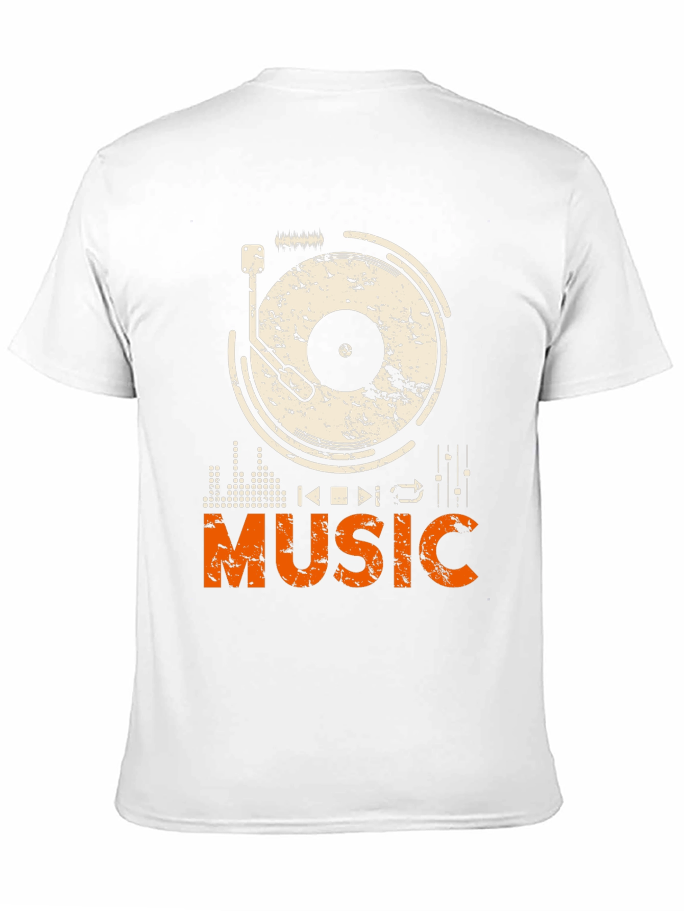 Music Graphic Print T-Shirt