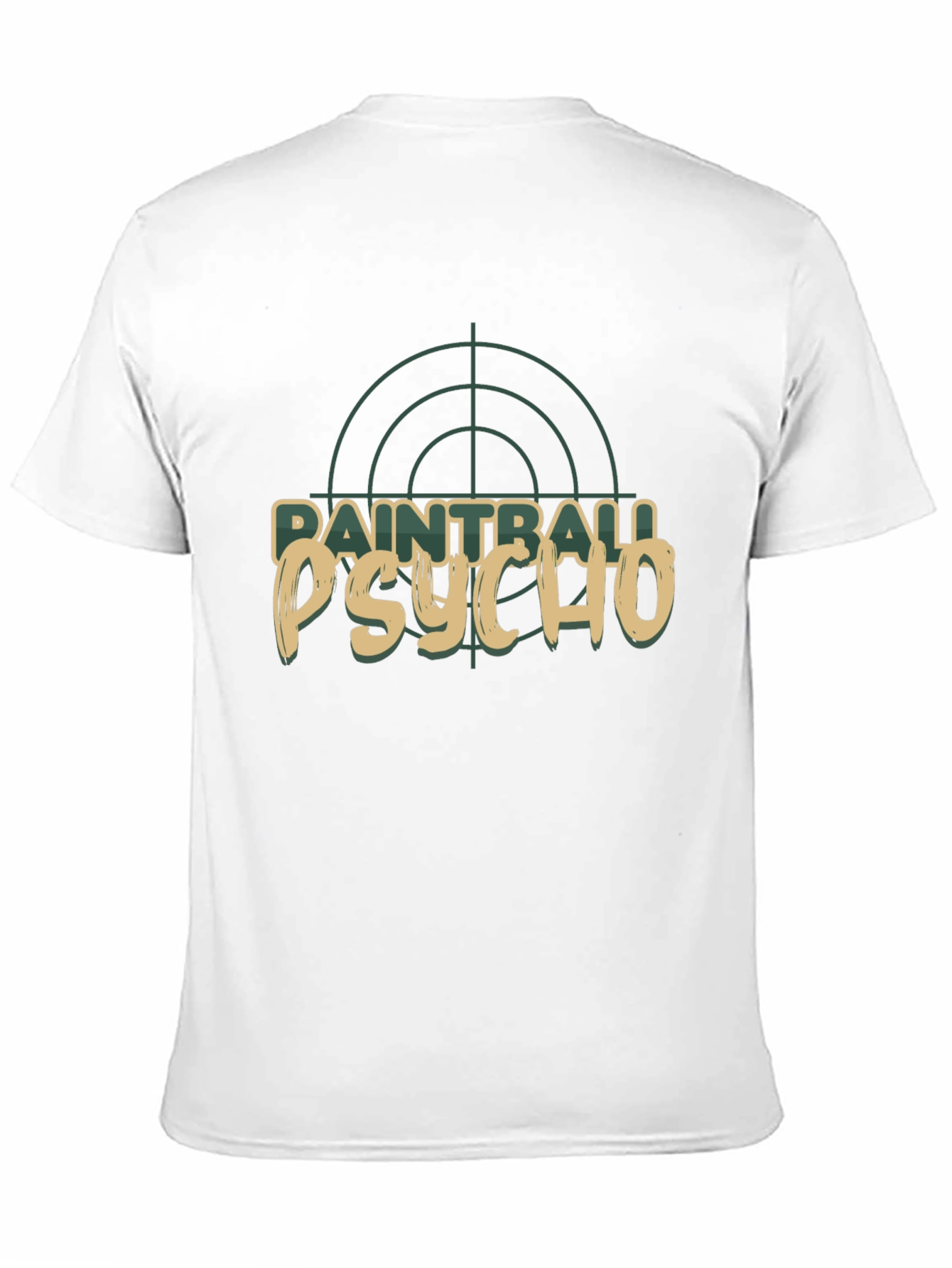 Paintball Psycho T-Shirt - Target Graphic Tee