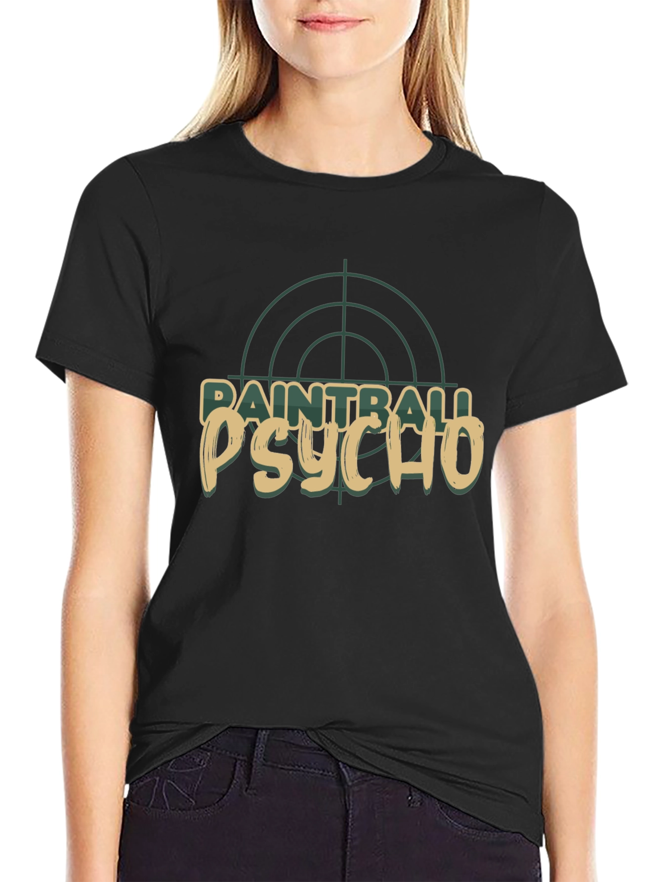 Paintball Psycho T-Shirt - Target Graphic Tee