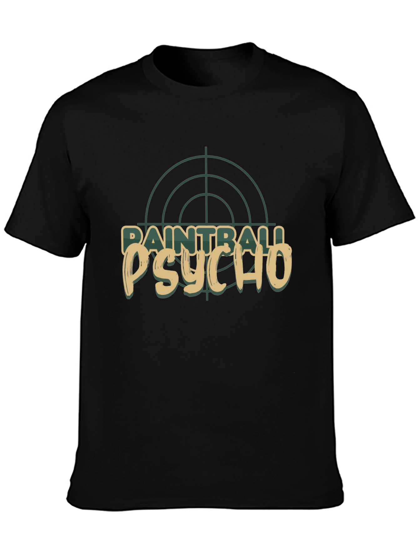 Paintball Psycho T-Shirt - Target Graphic Tee