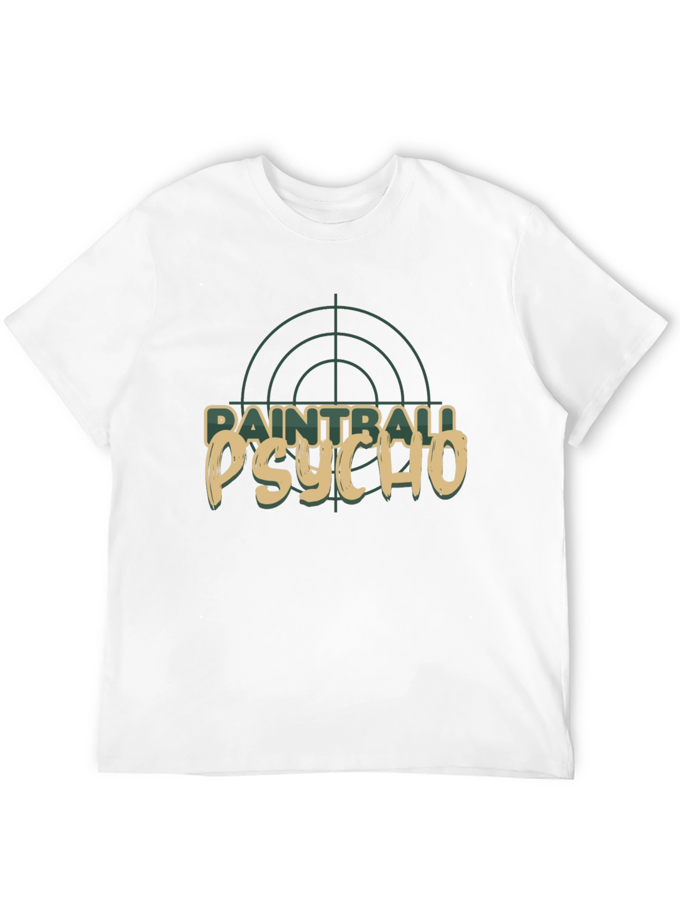 Paintball Psycho T-Shirt - Target Graphic Tee