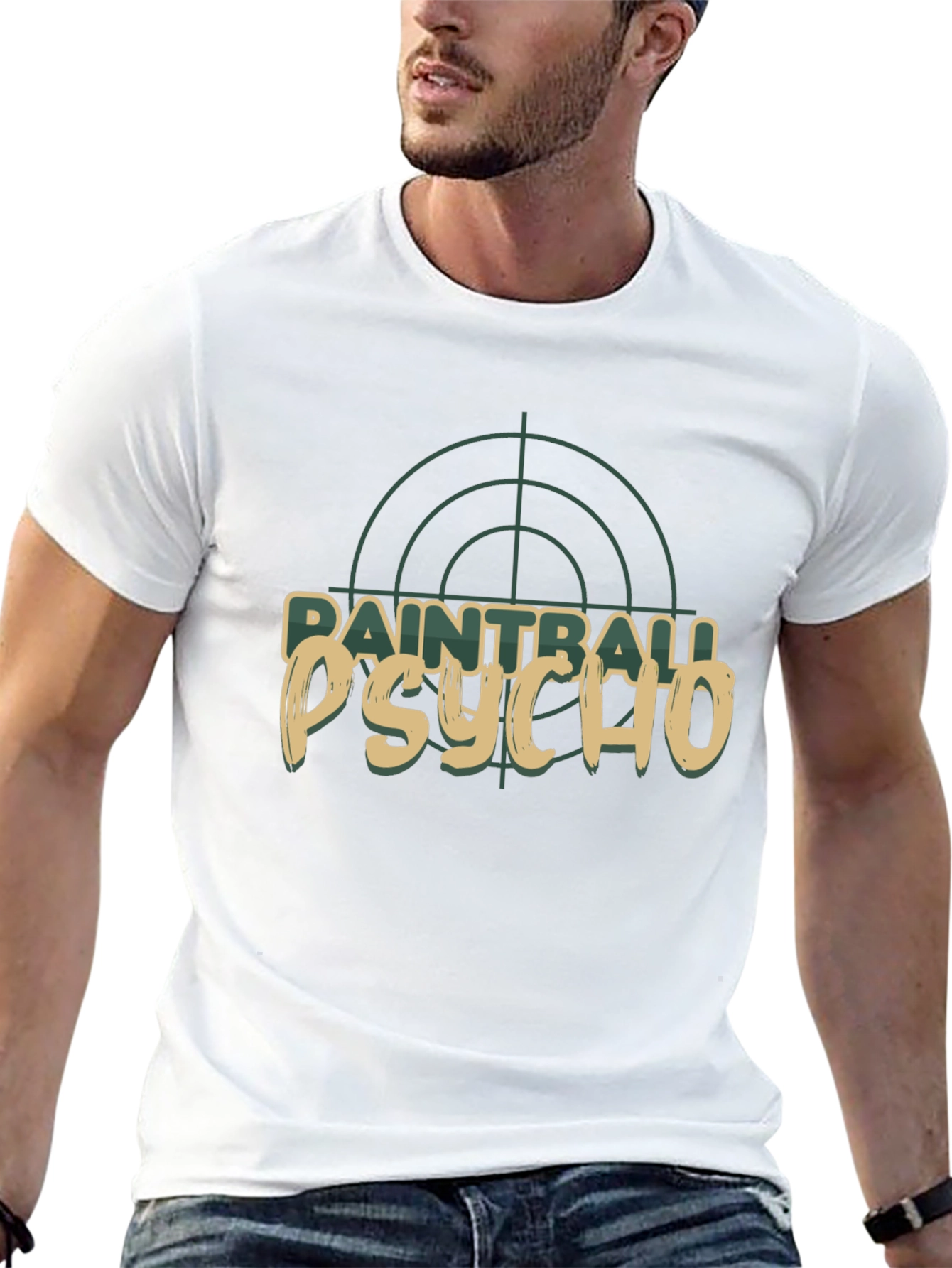 Paintball Psycho T-Shirt - Target Graphic Tee