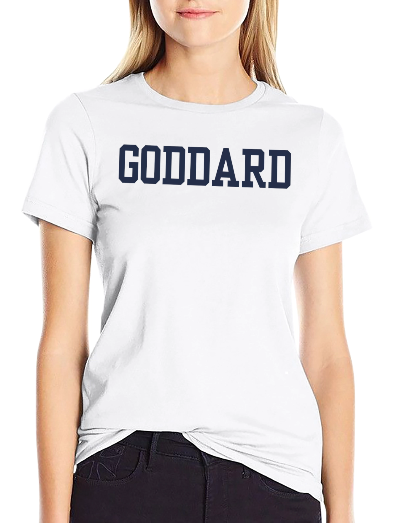 GODDARD Mens Black Graphic T-Shirt