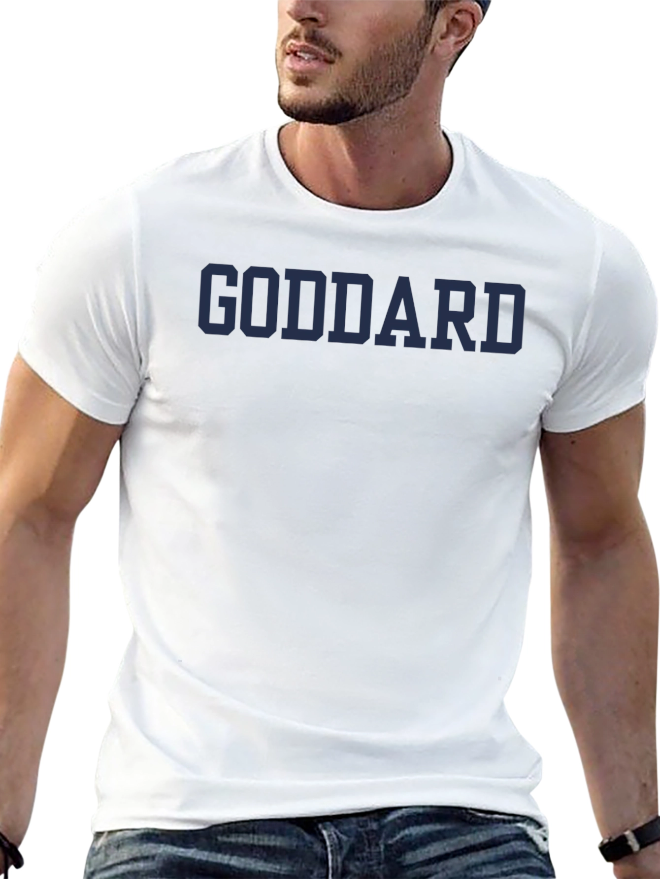 GODDARD Mens Black Graphic T-Shirt