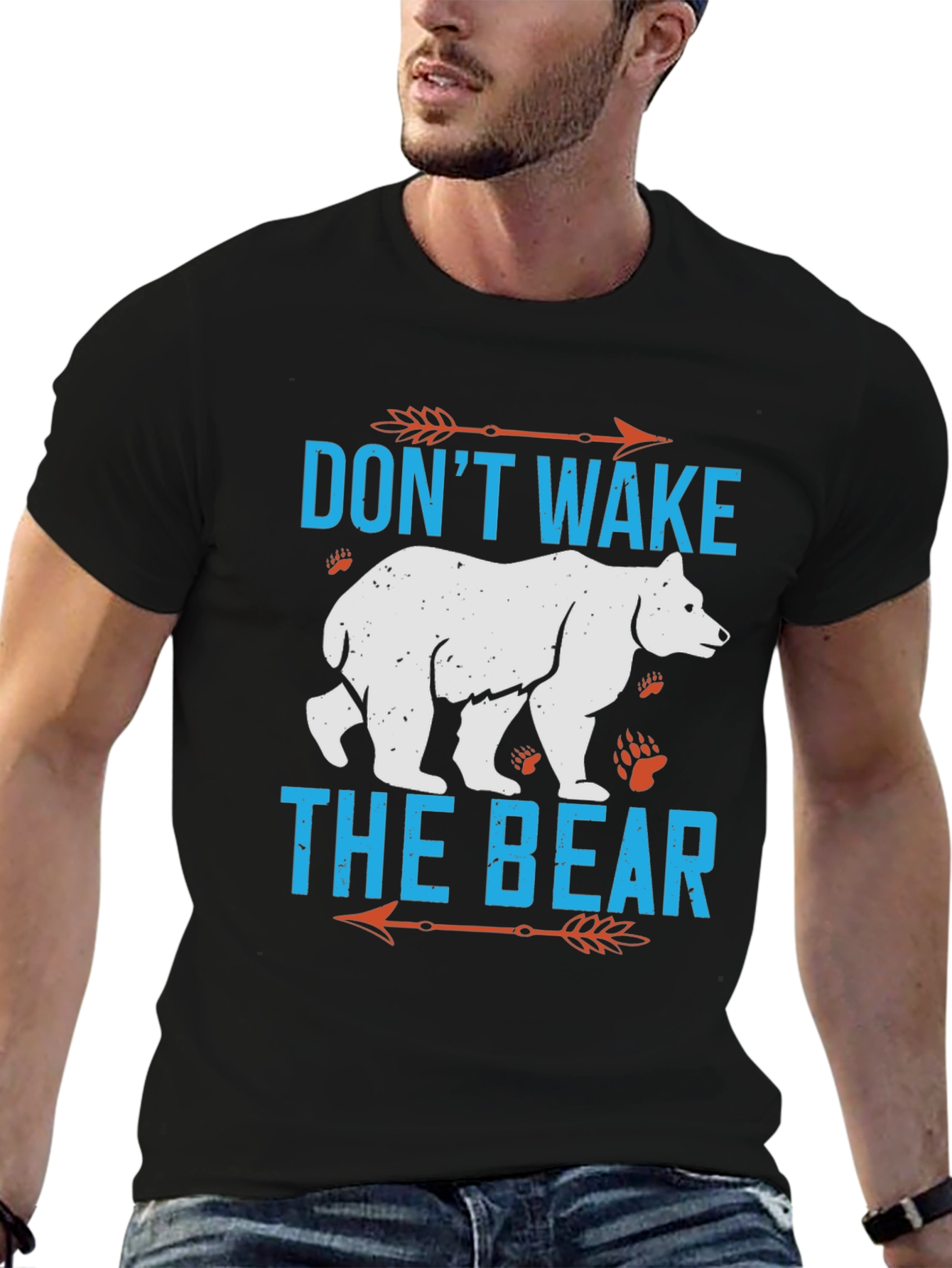 Dont Wake The Bear Graphic Tee