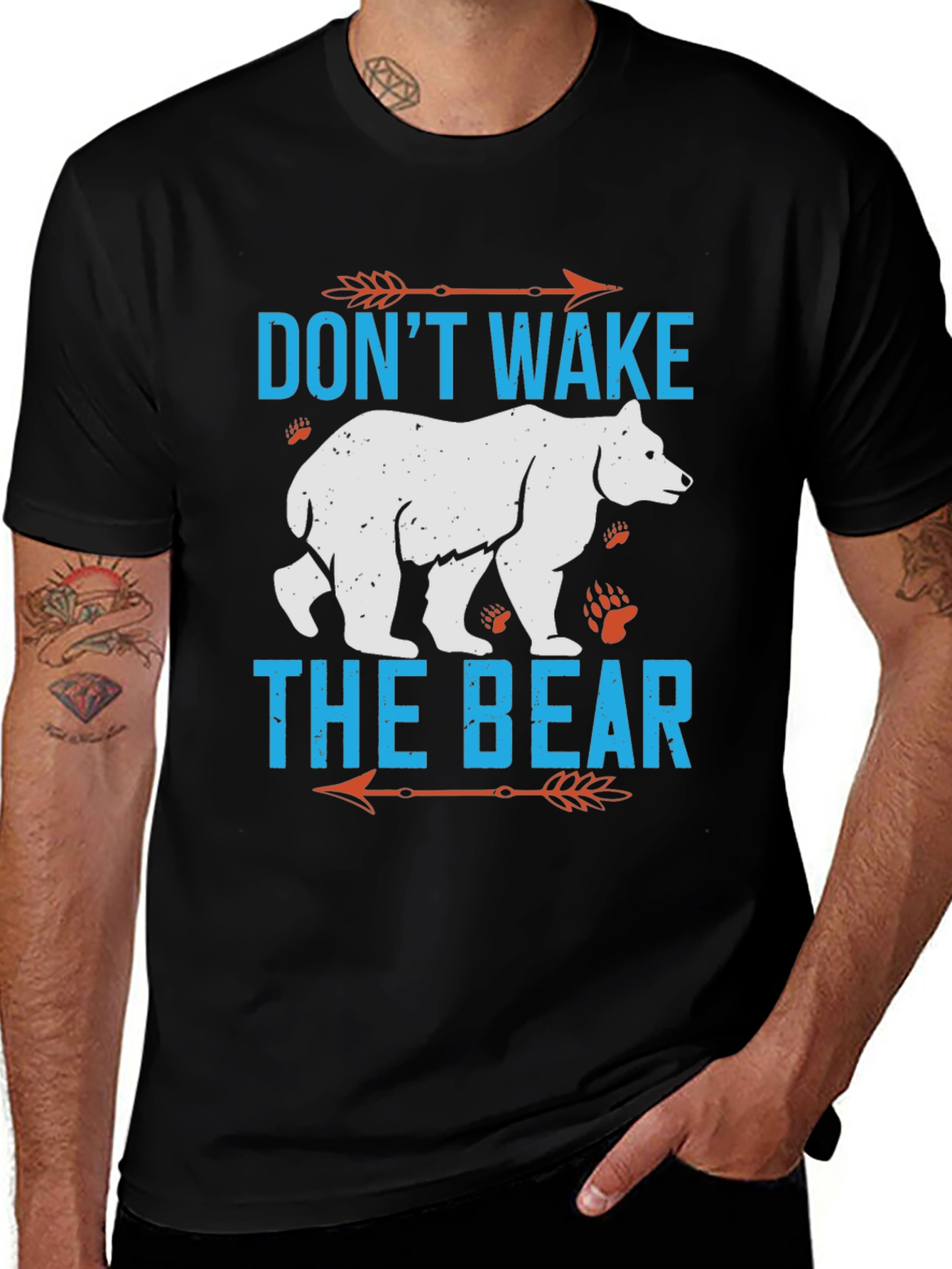 Dont Wake The Bear Graphic Tee