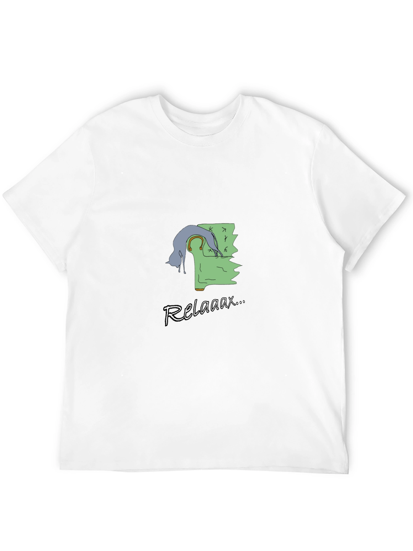 Relaxaaax Cat Couch T-Shirt