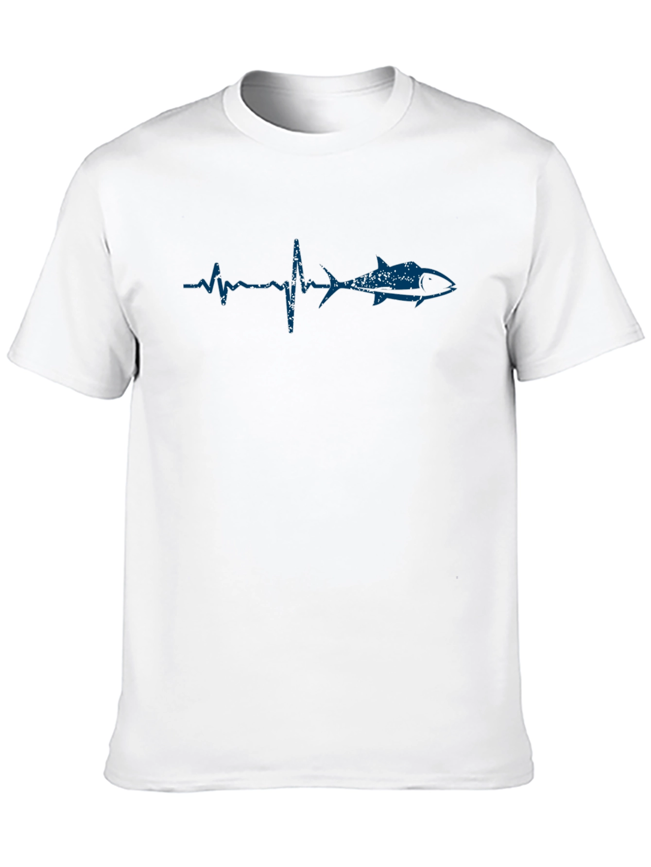 Tuna Heartbeat Graphic T-Shirt - Anglers Life