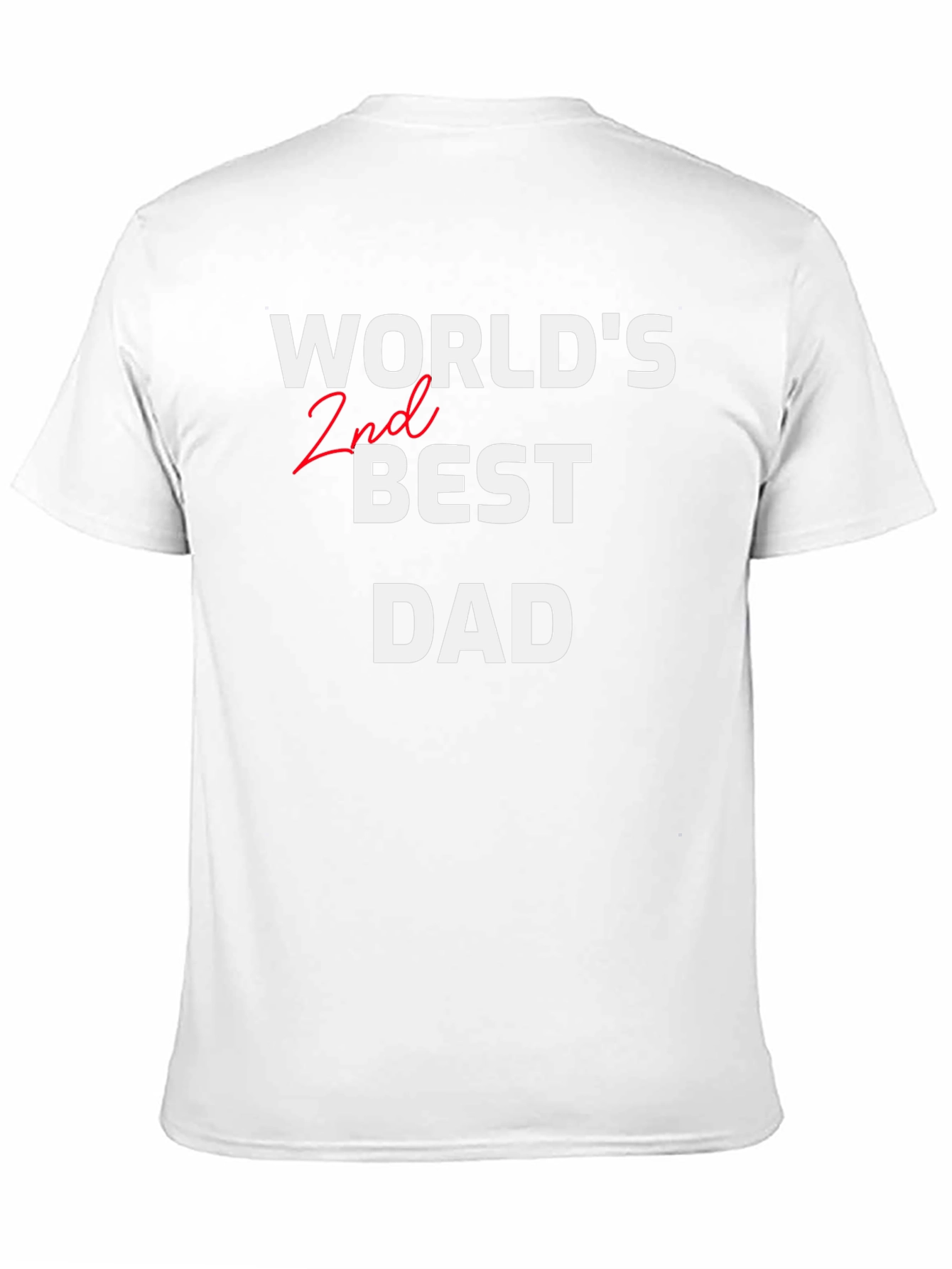 Worlds 2nd Best Dad Graphic T-Shirt