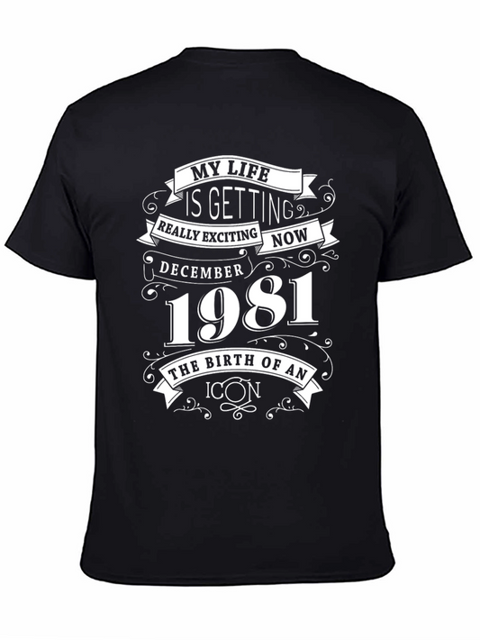 December 1981 Birth of an Icon T-Shirt