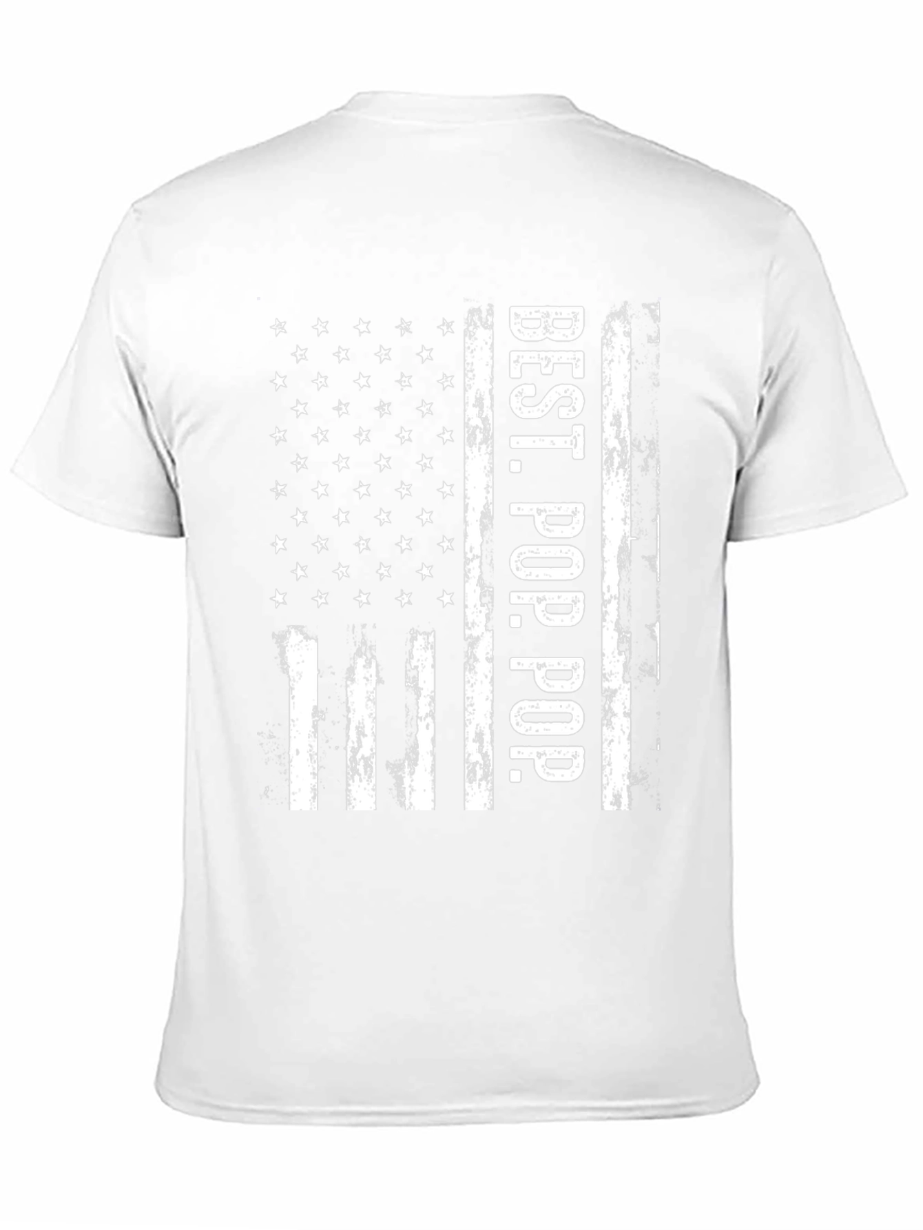 Best Pop Pop American Flag T-Shirt