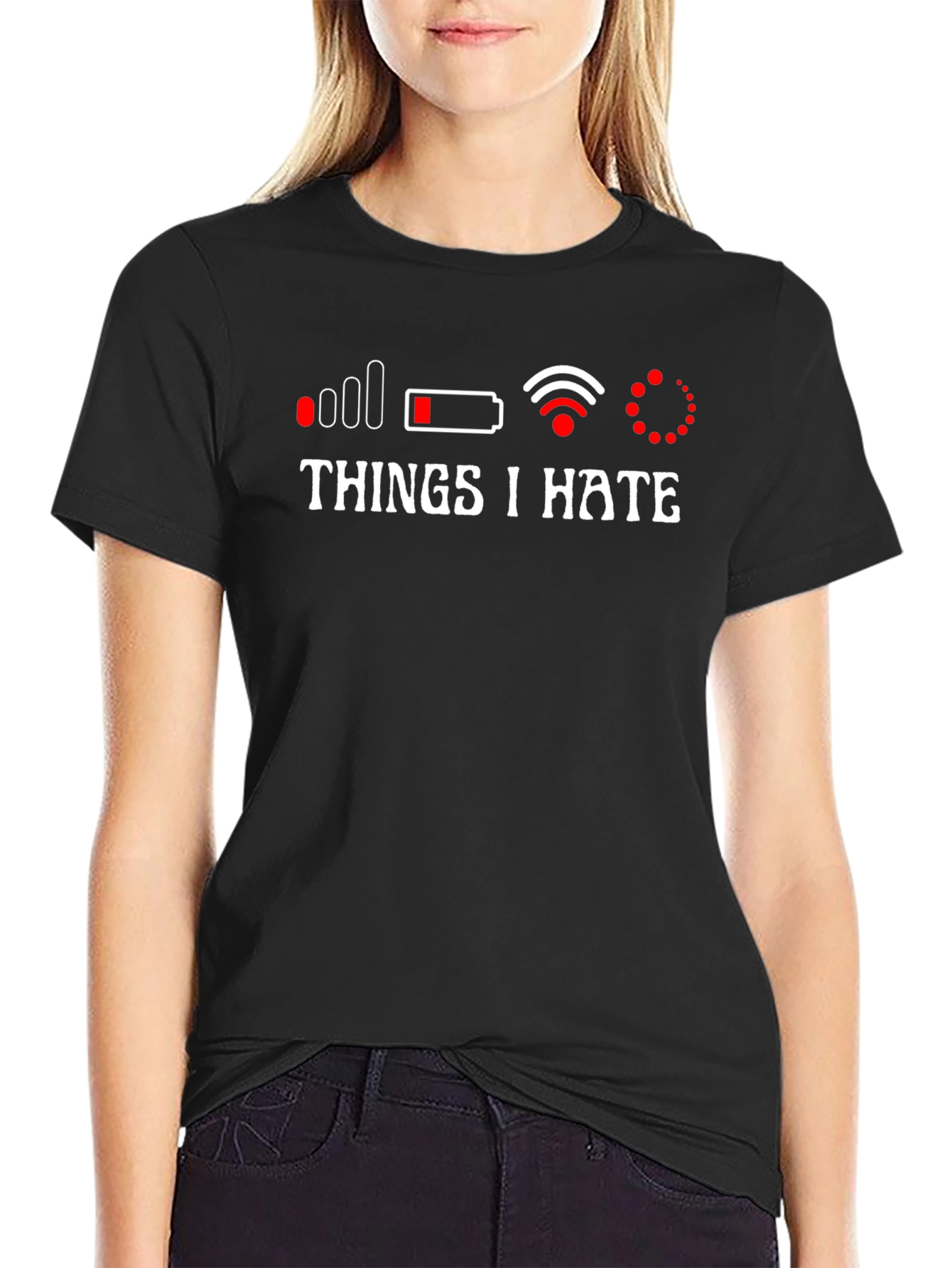 Things I Hate Funny Graphic T-Shirt