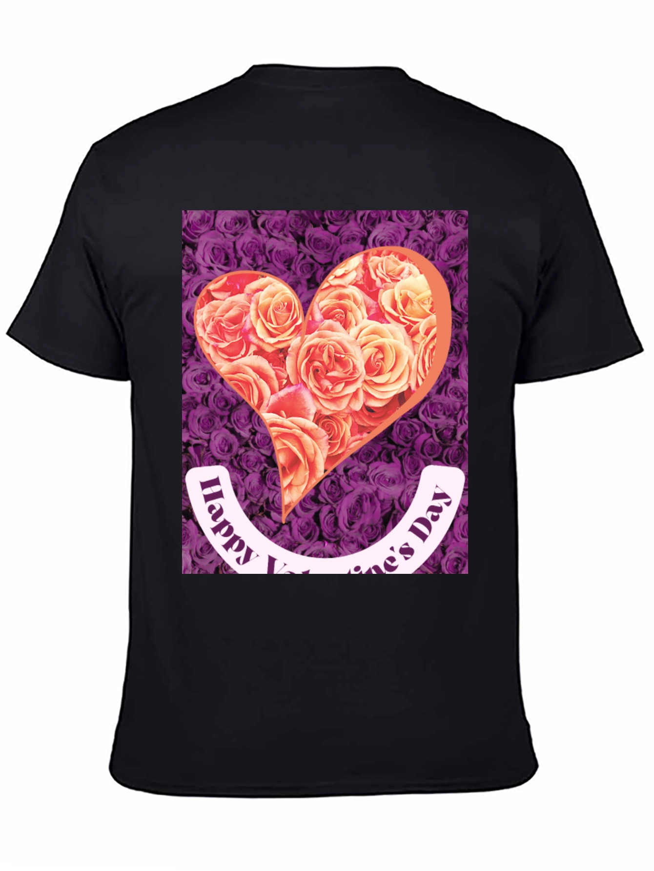 Floral Heart Valentines Day T-Shirt