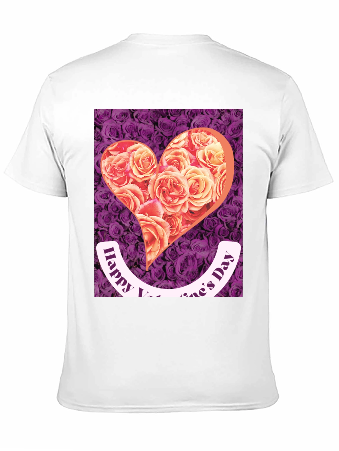 Floral Heart Valentines Day T-Shirt