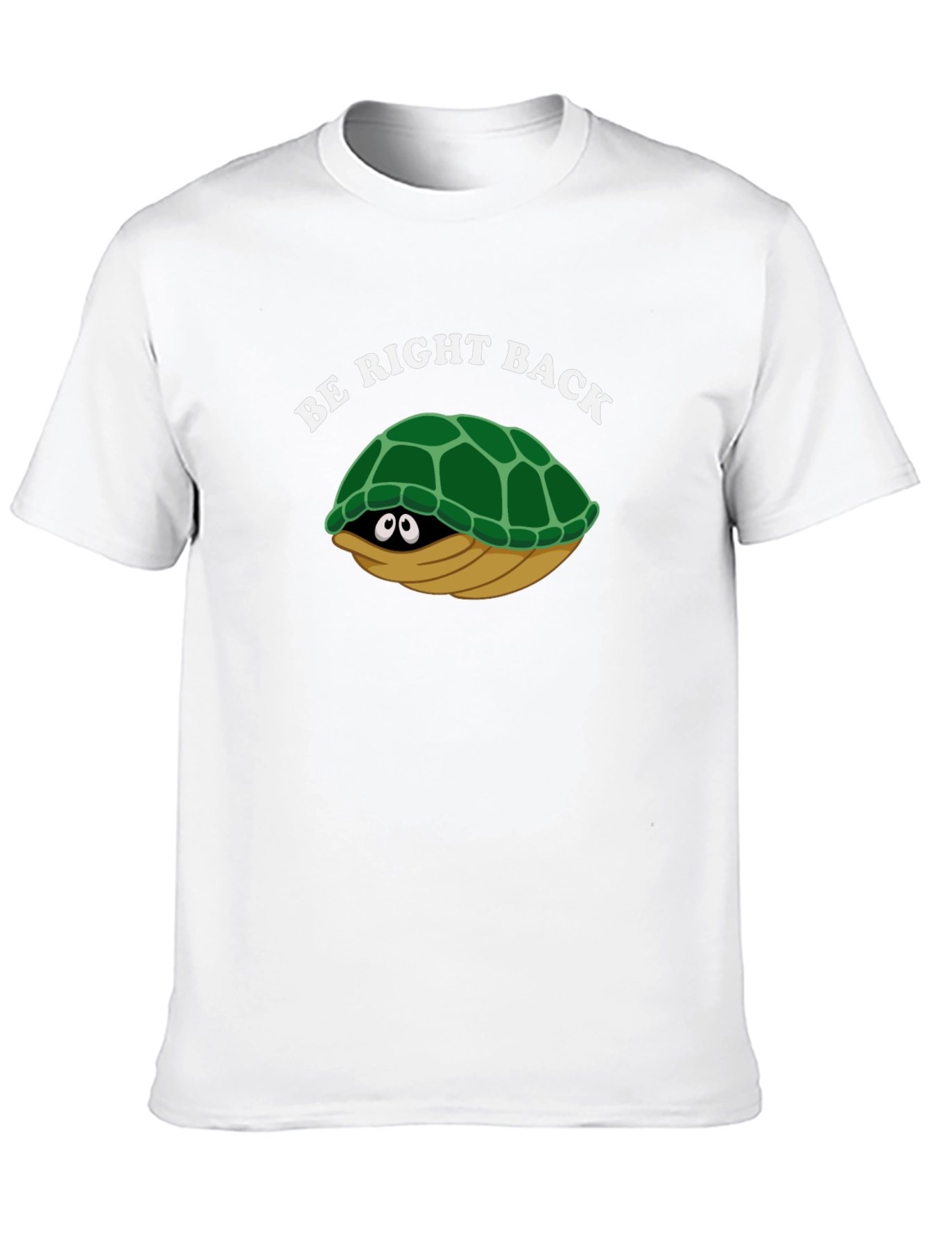 Be Right Back Turtle T-Shirt - Fun & Comfy