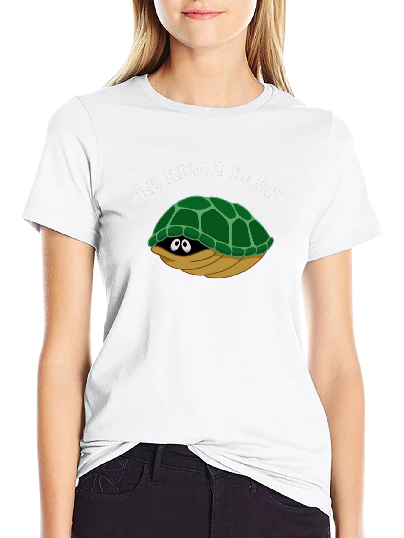 Be Right Back Turtle T-Shirt - Fun & Comfy