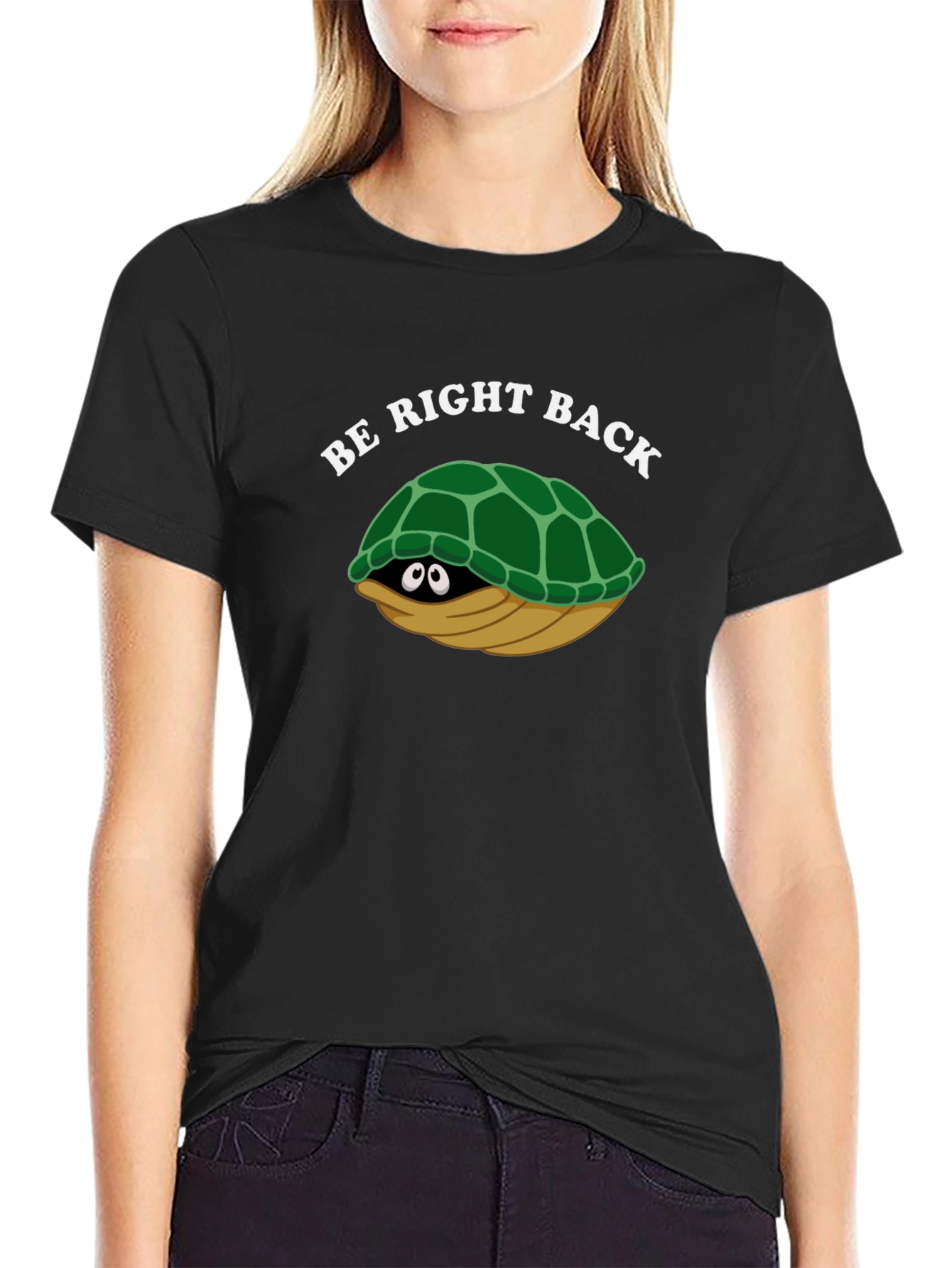 Be Right Back Turtle T-Shirt - Fun & Comfy