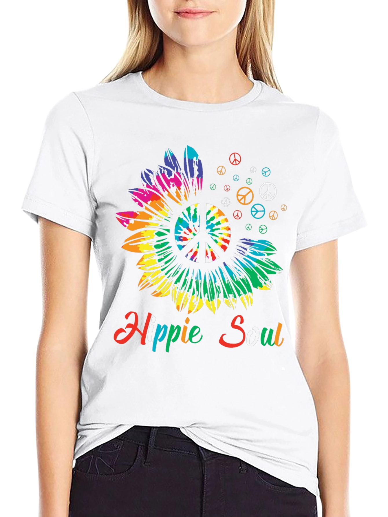 Hippie Soul Sunflower Graphic Tee