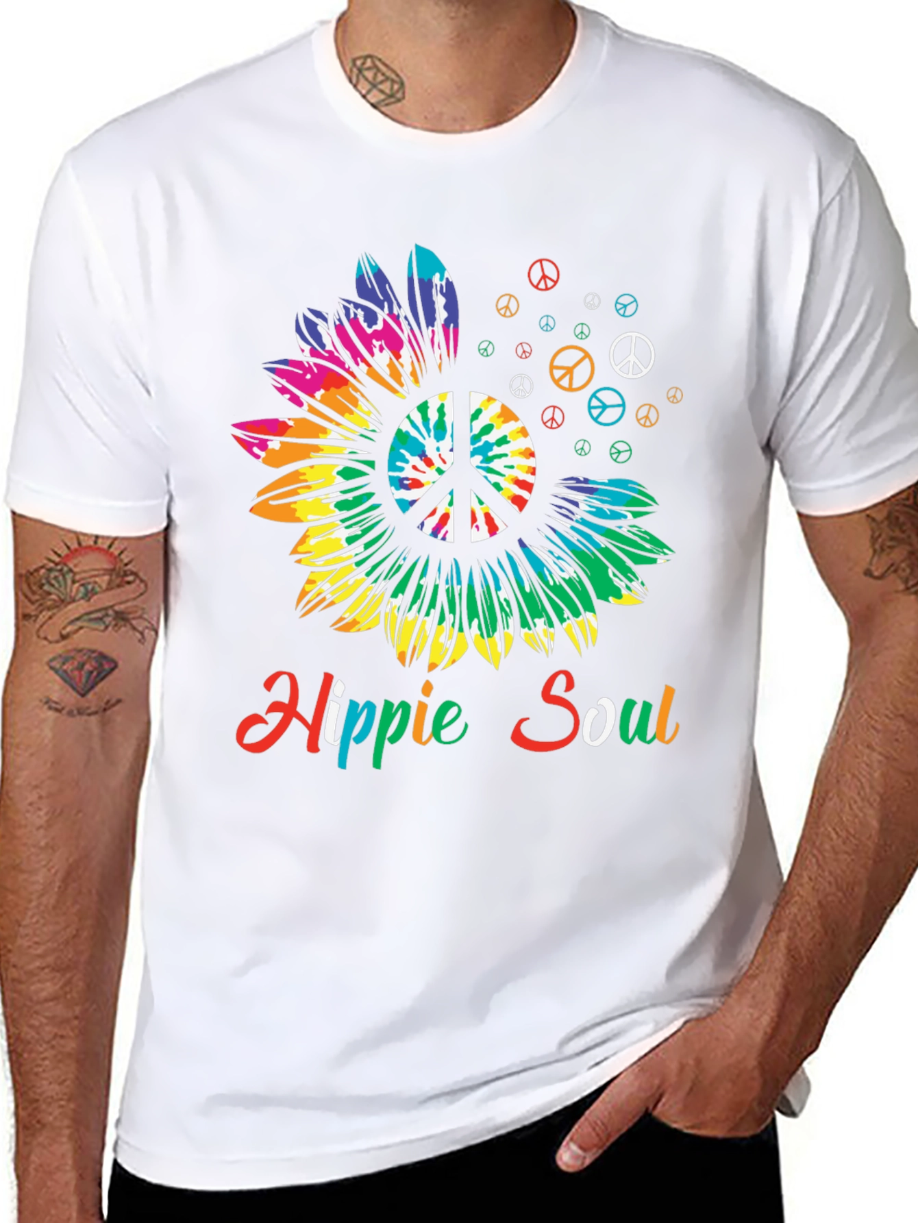 Hippie Soul Sunflower Graphic Tee