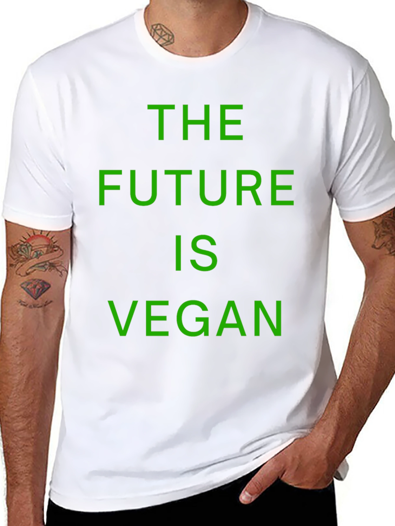 Vegan Future T-Shirt - Bold Statement Tee