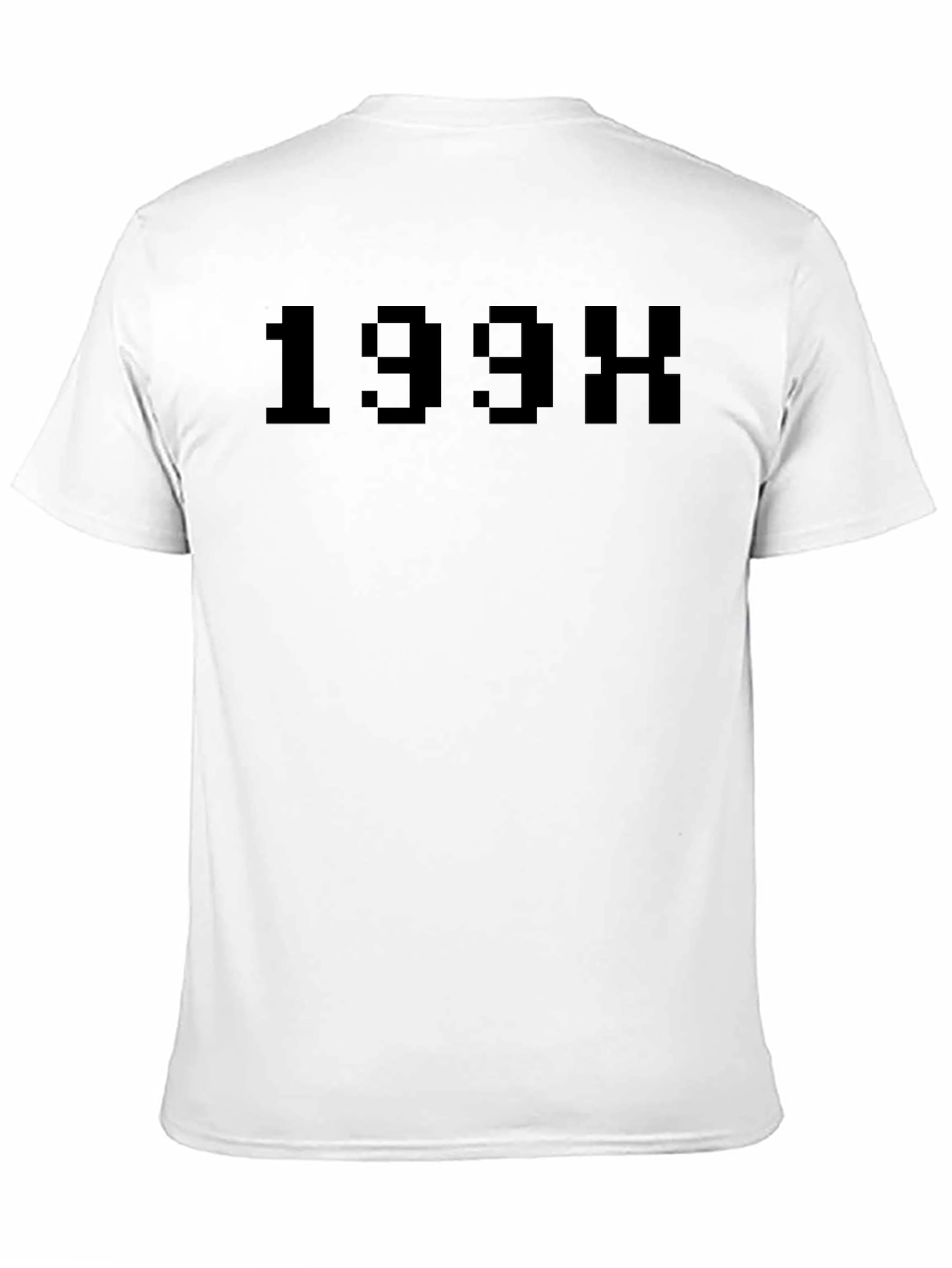 Retro 199X Pixel Tee - Classic Black T-Shirt