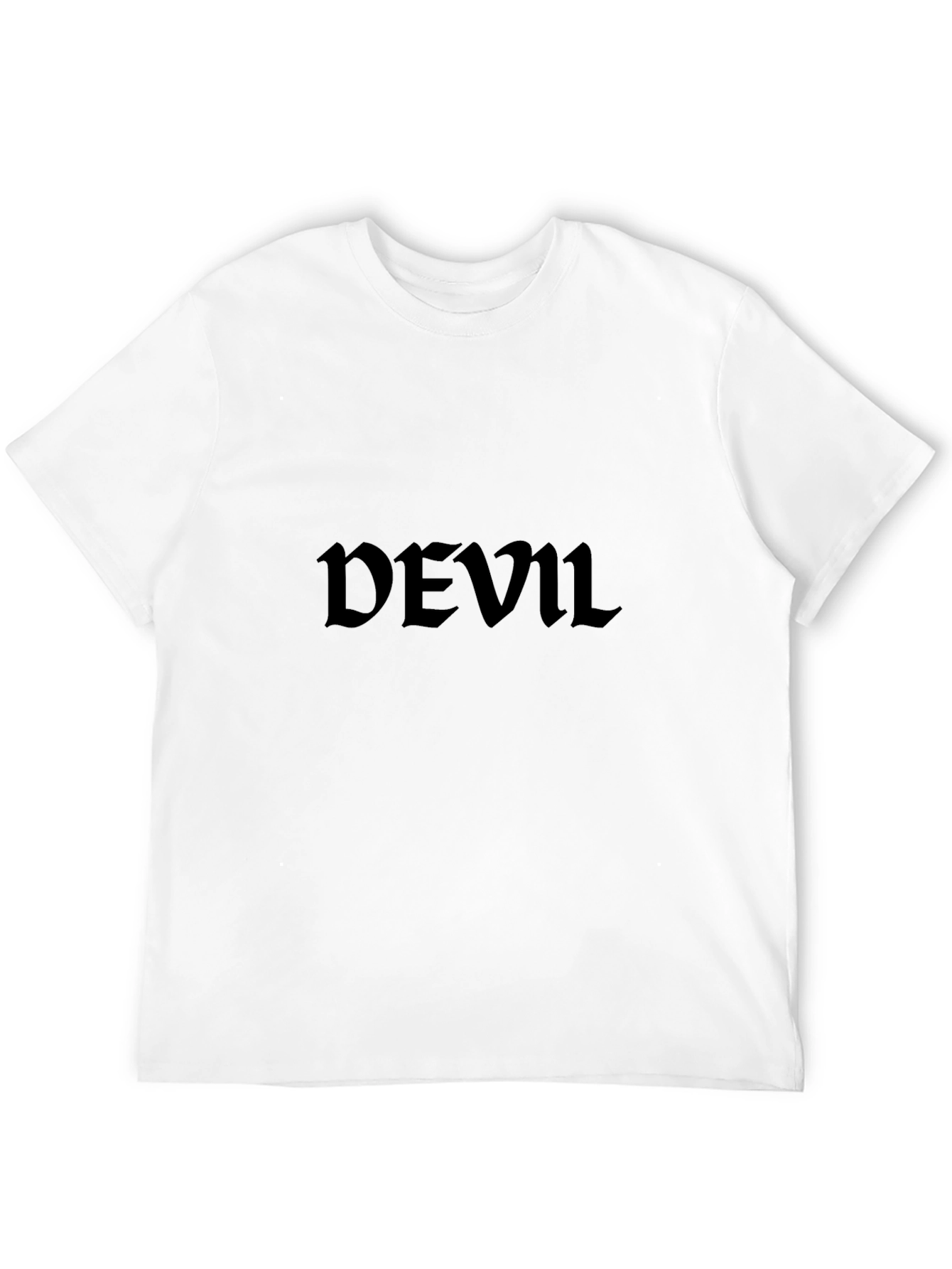 Devil Graphic T-Shirt - Classic Black Tee