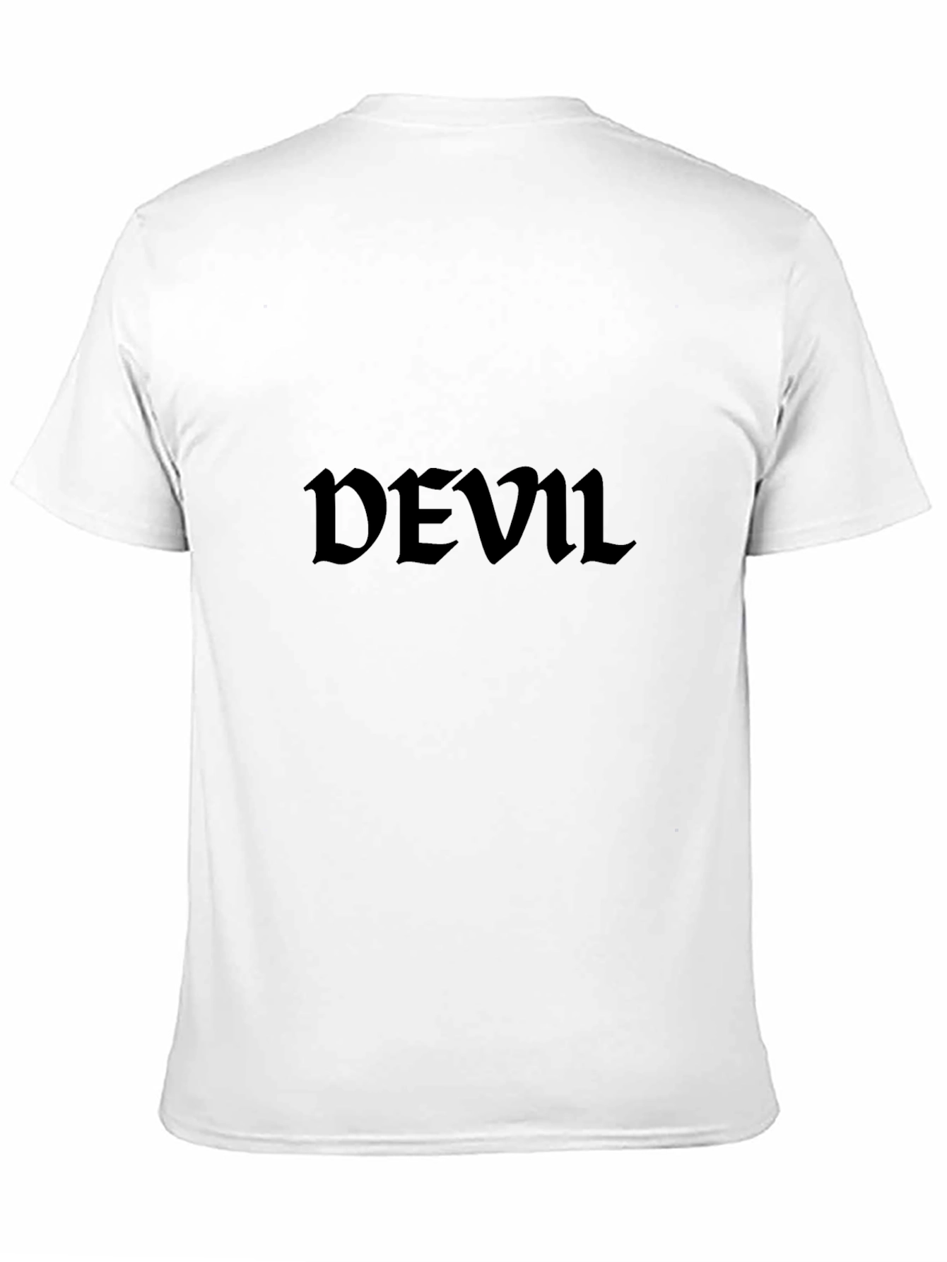 Devil Graphic T-Shirt - Classic Black Tee