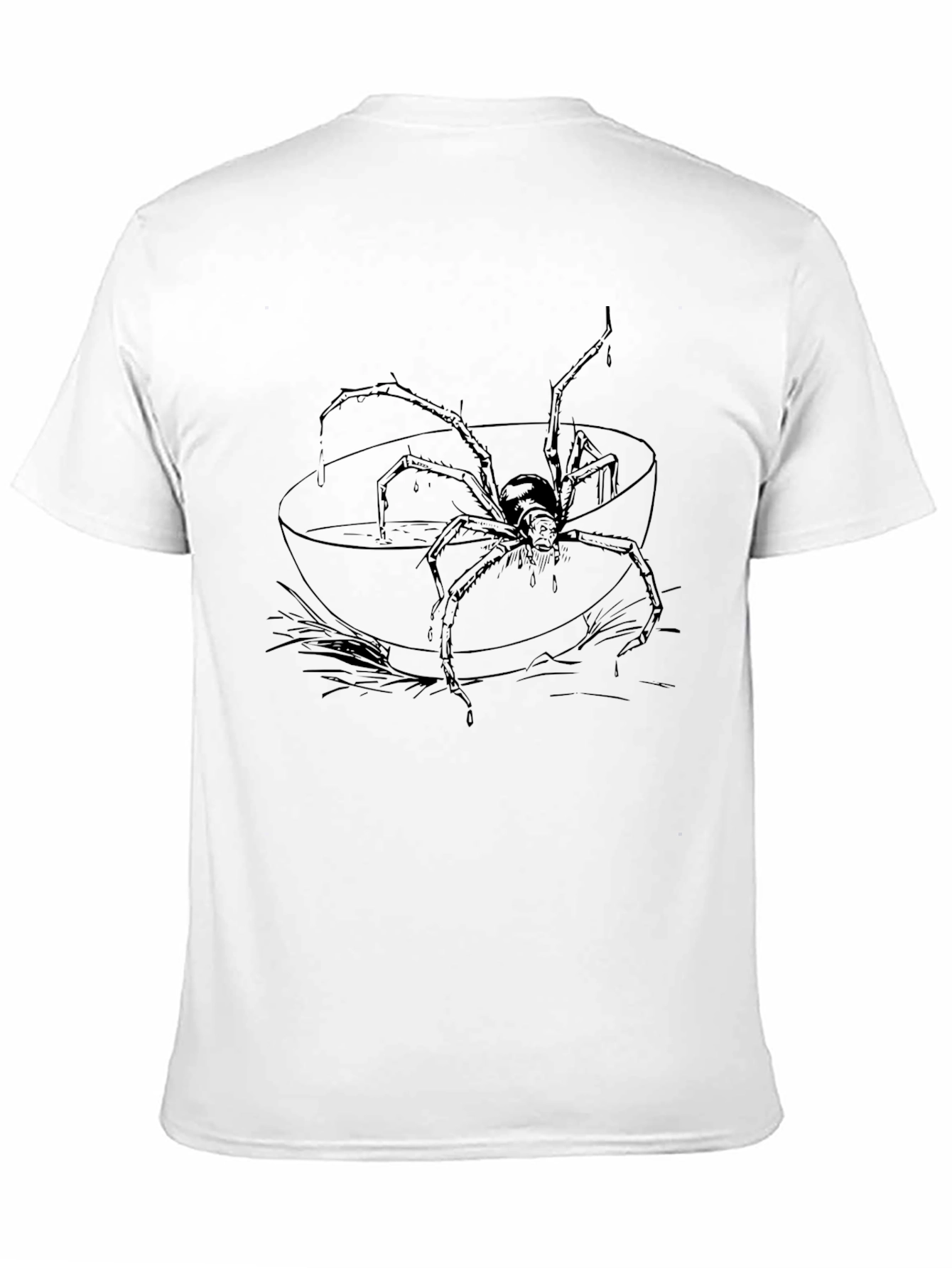 Spider in Bowl Graphic Tee