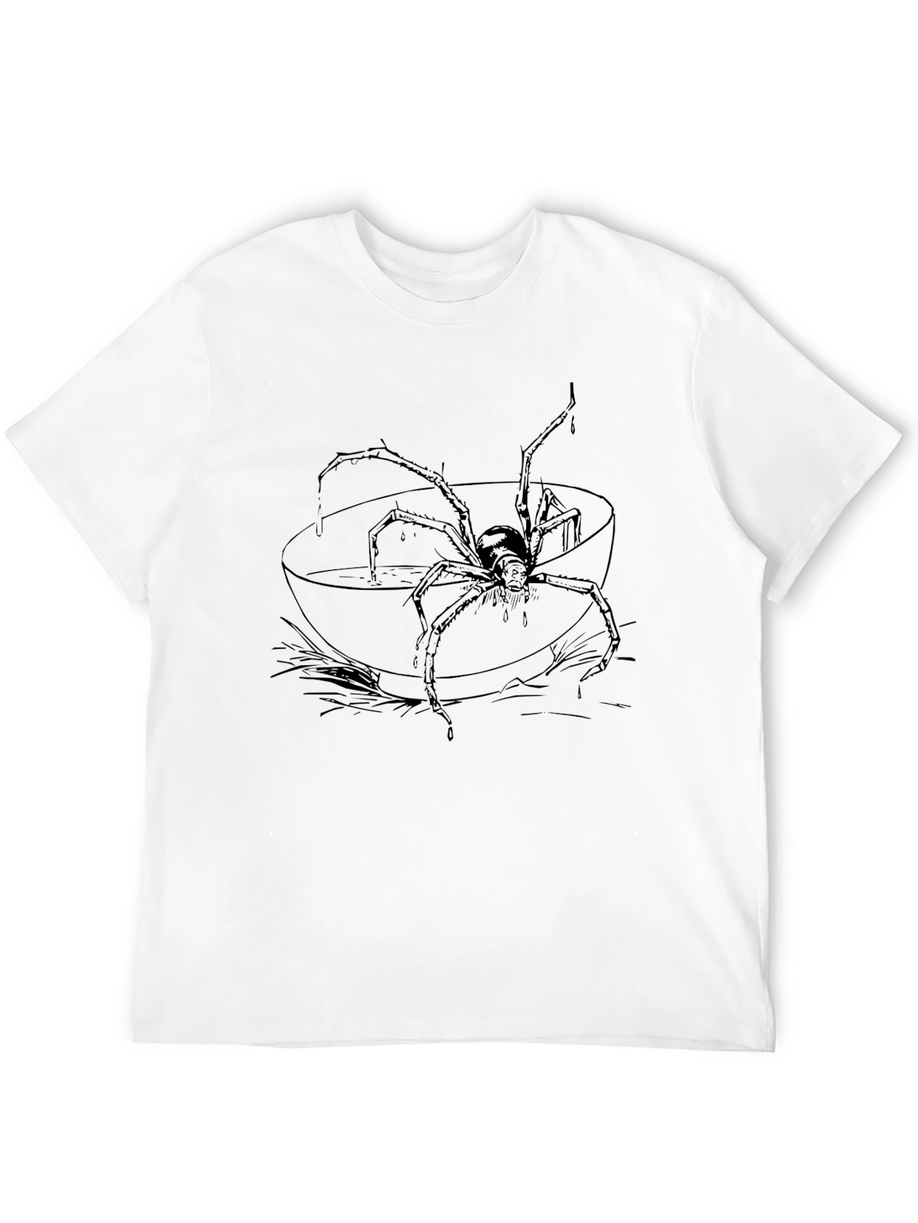Spider in Bowl Graphic Tee