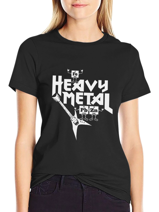 Heavy Metal Graphic T-Shirt Rock Music Tee