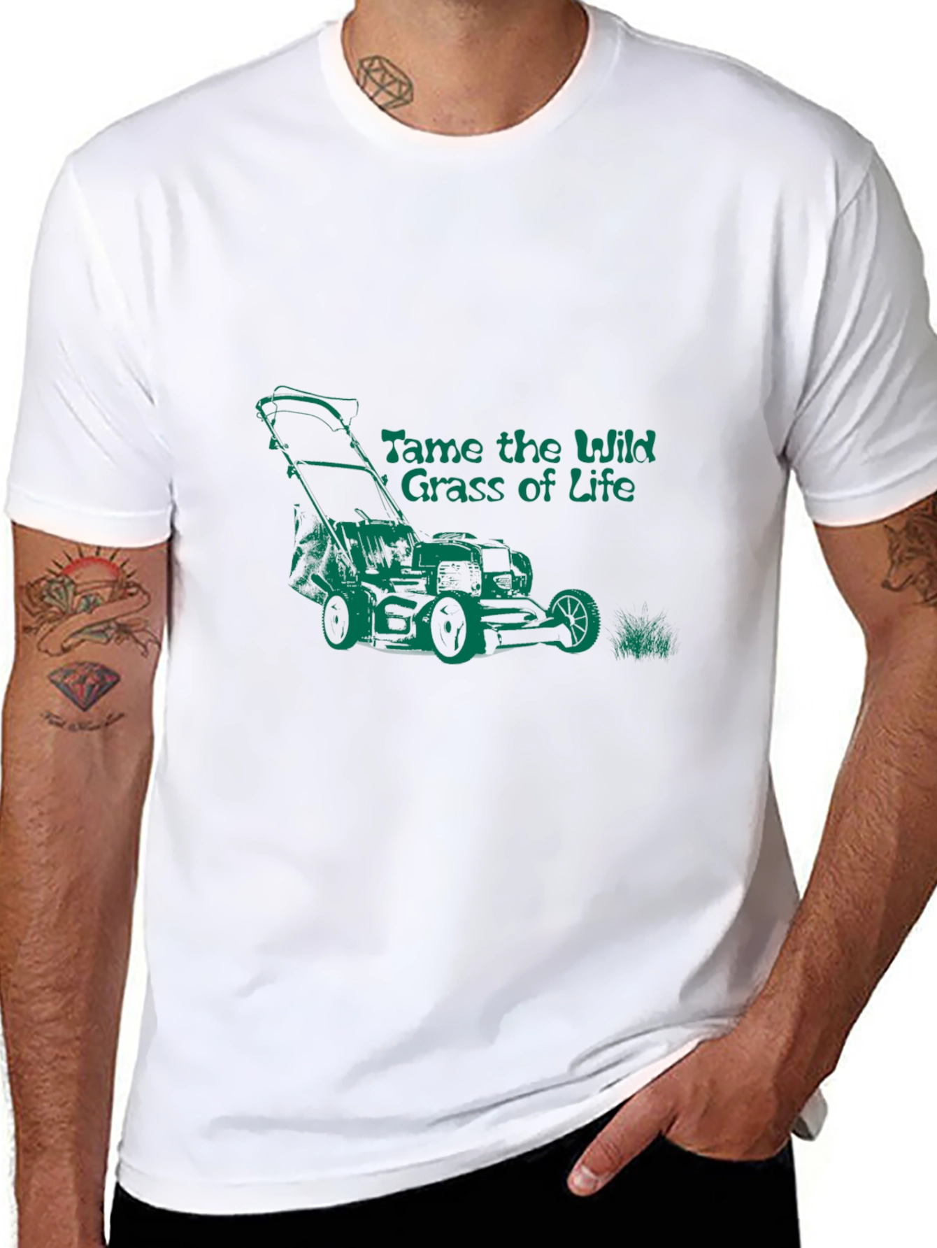 Tame the Wild Grass of Life T-Shirt