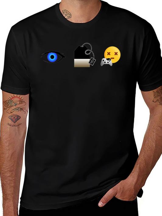 Eye Tea Dead Gamer T-Shirt - Soft Cotton Crew Neck