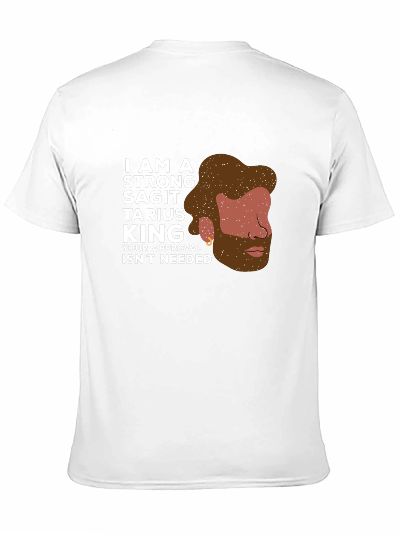Strong Sagittarius King Graphic Tee