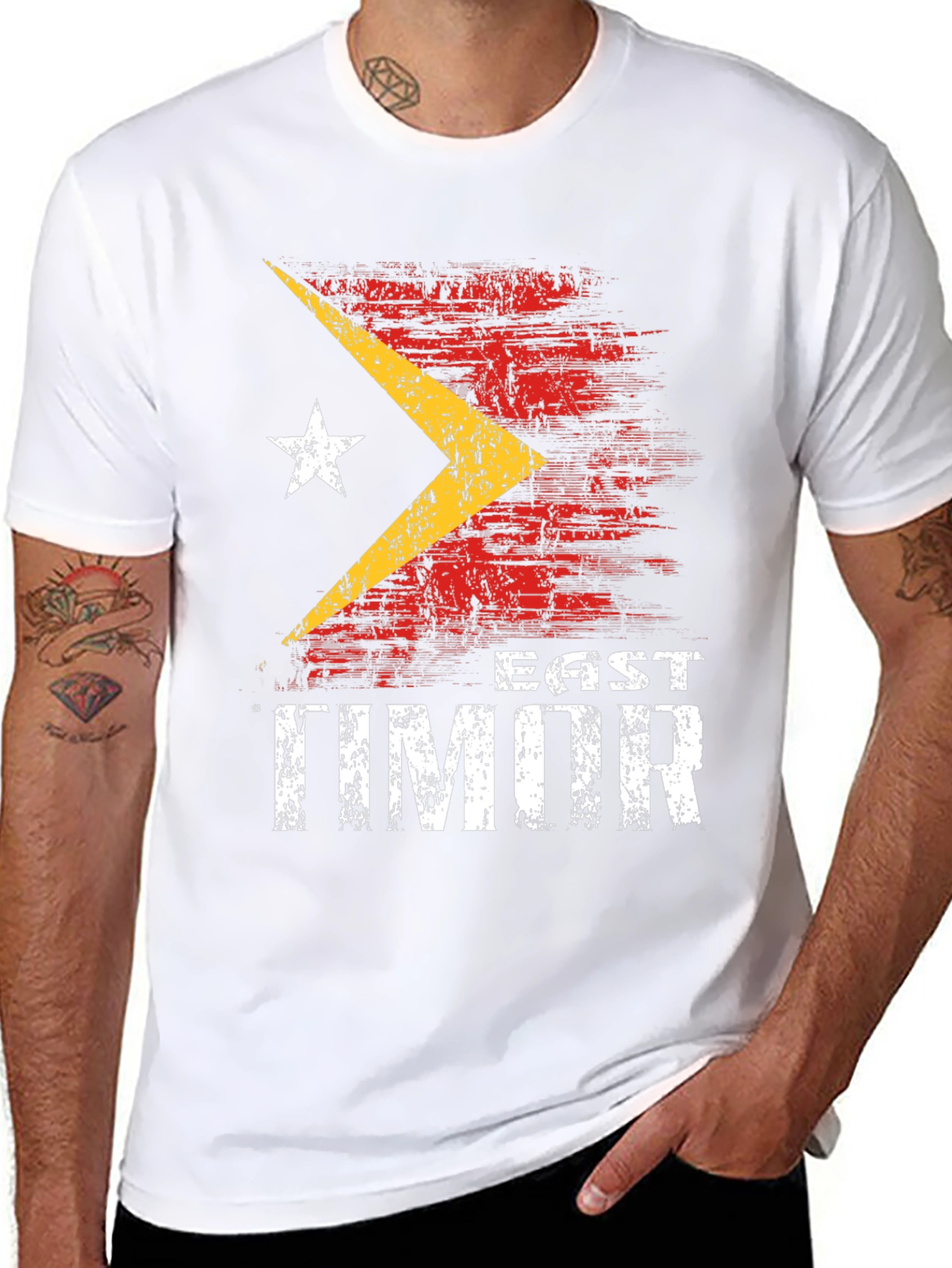 East Timor Flag T-Shirt
