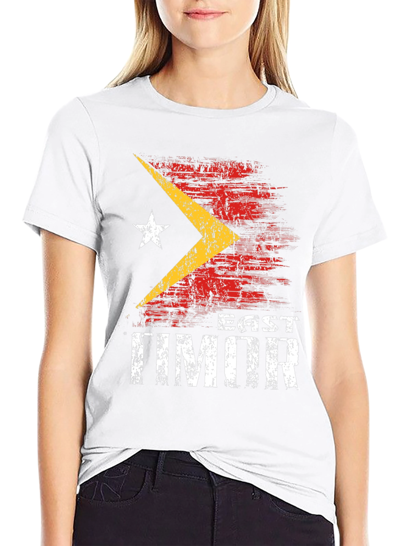 East Timor Flag T-Shirt