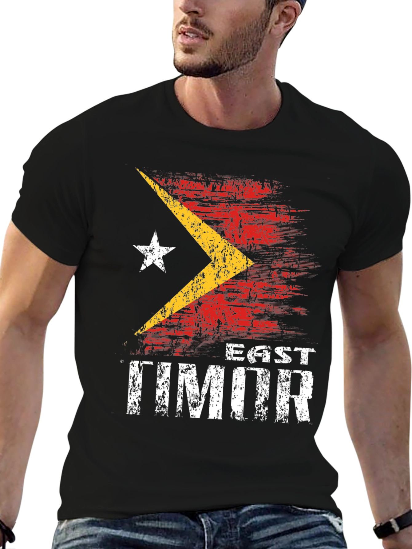 East Timor Flag T-Shirt