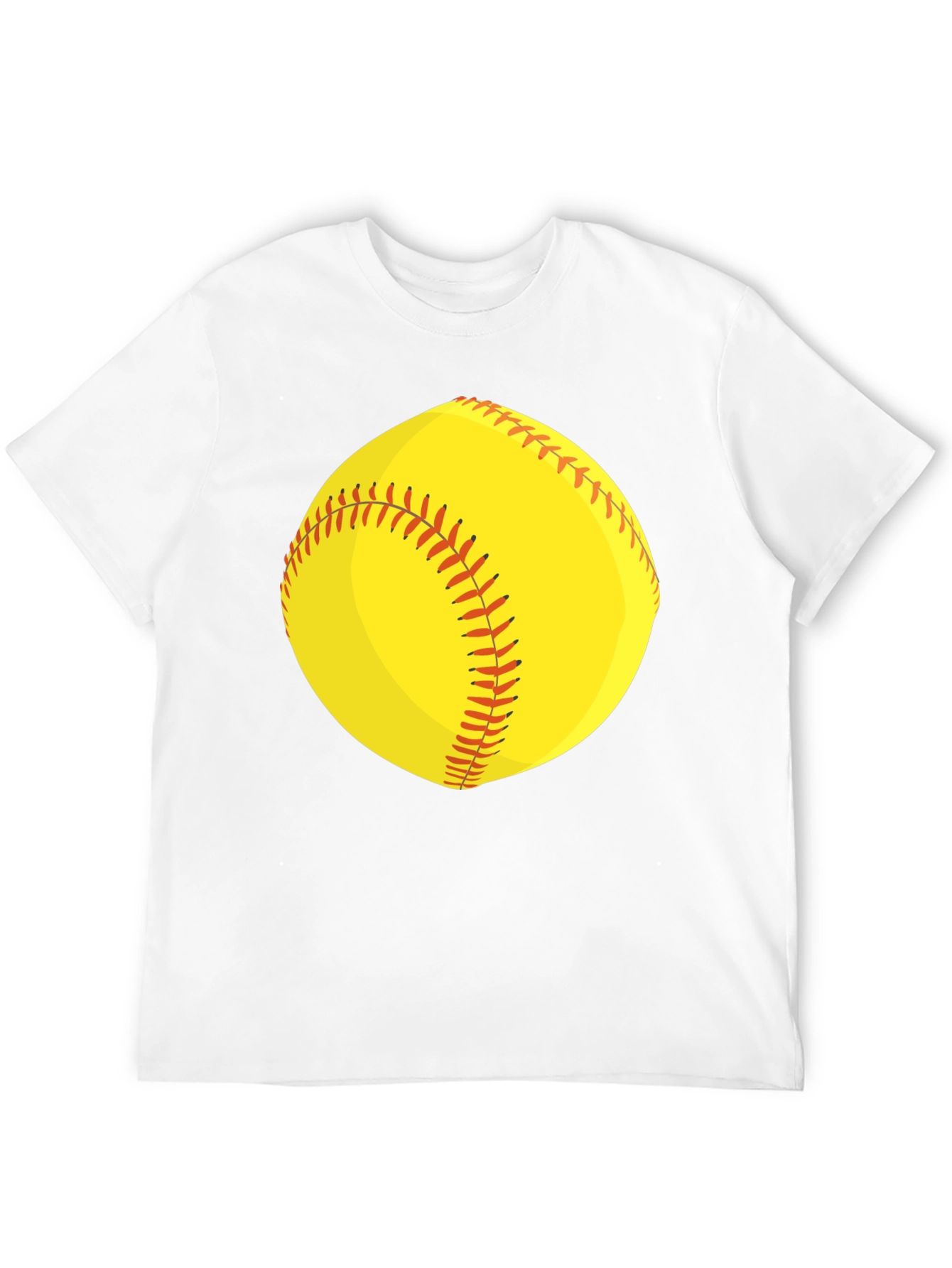 Softball Graphic Tee - Black