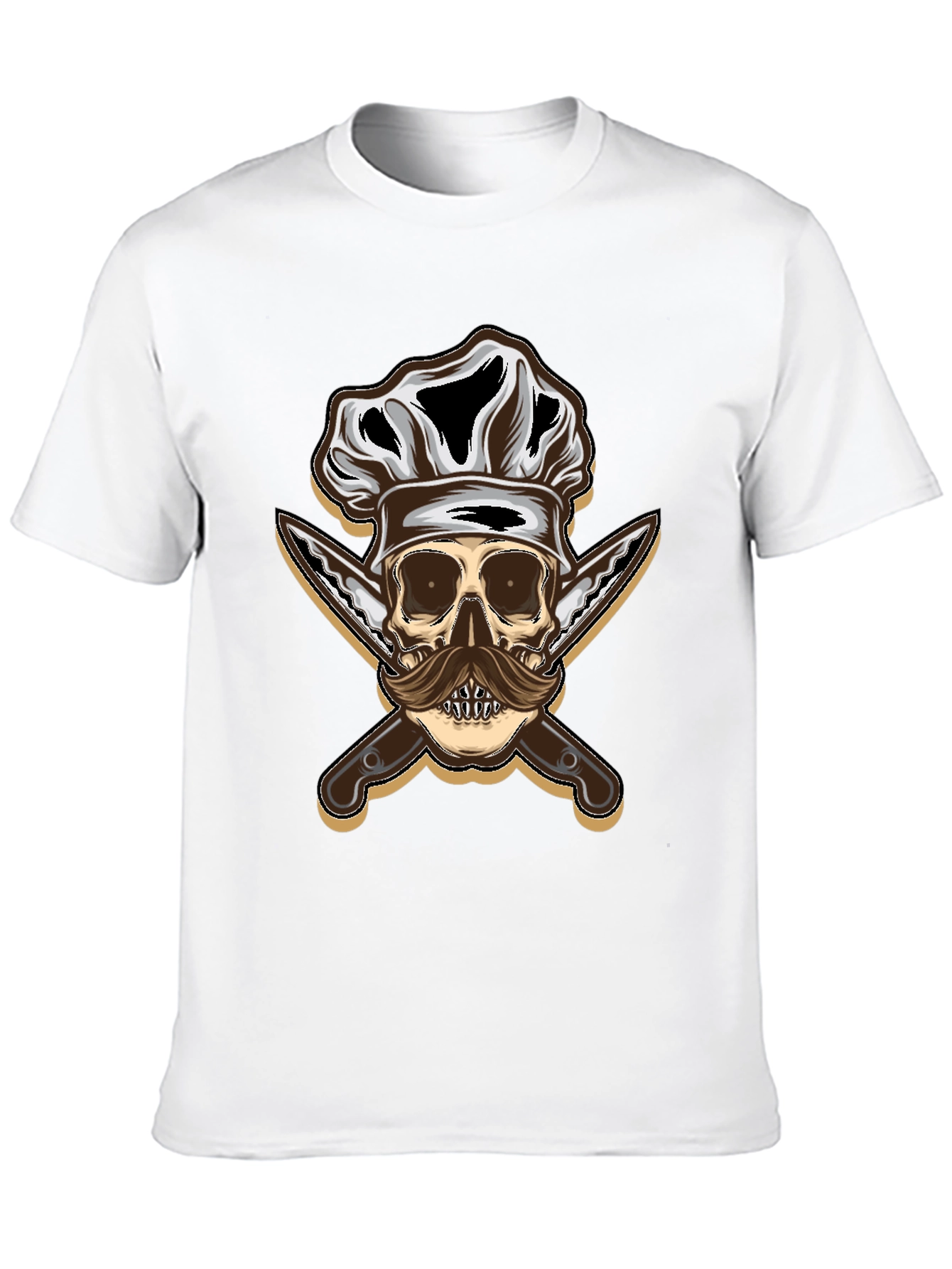 Chef Skull T-Shirt - Culinary Style