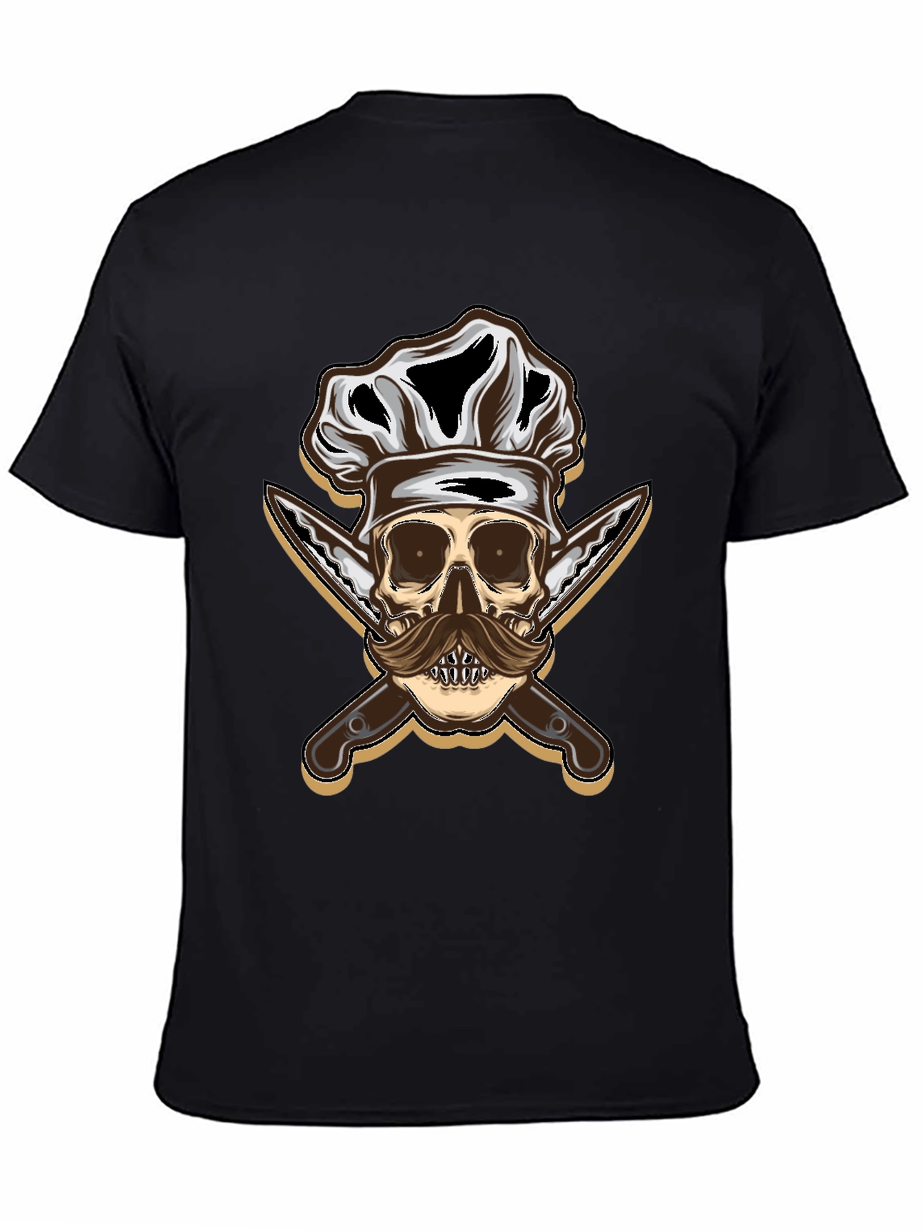 Chef Skull T-Shirt - Culinary Style