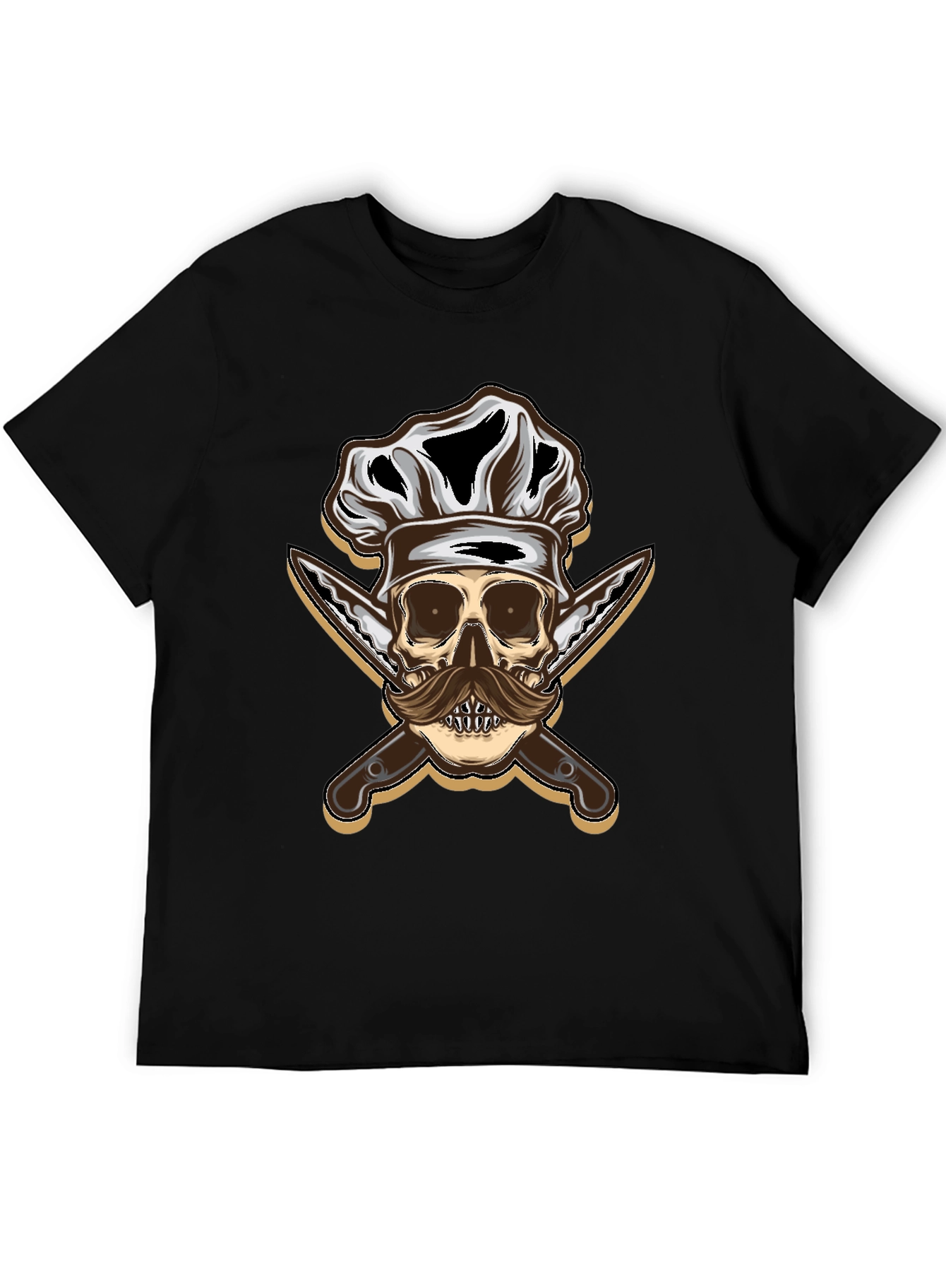 Chef Skull T-Shirt - Culinary Style