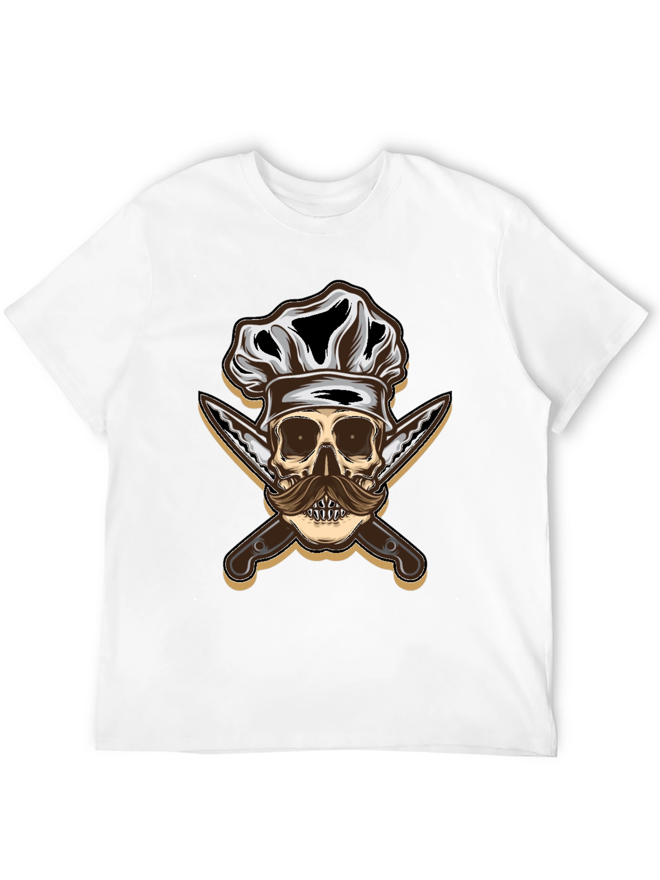 Chef Skull T-Shirt - Culinary Style