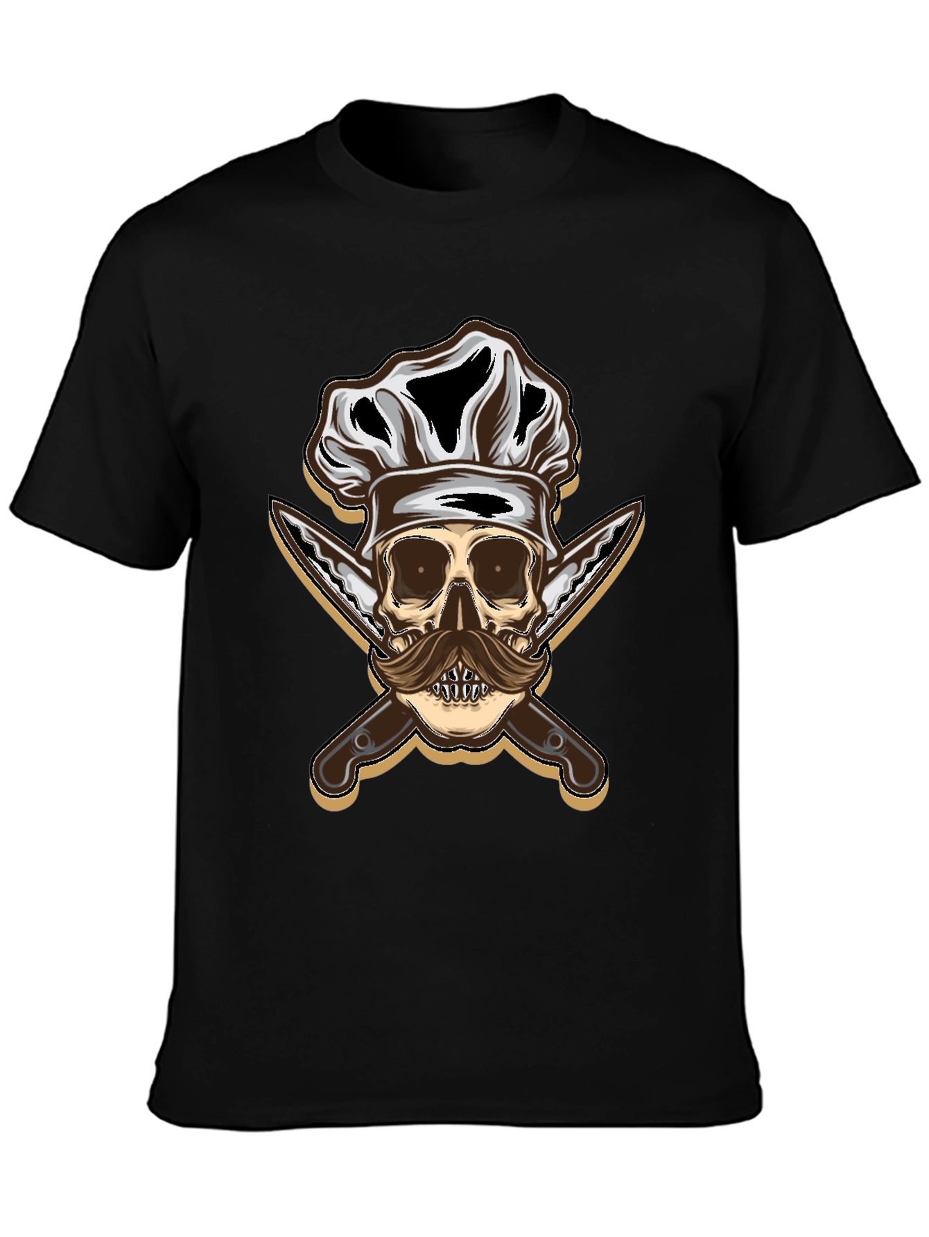 Chef Skull T-Shirt - Culinary Style