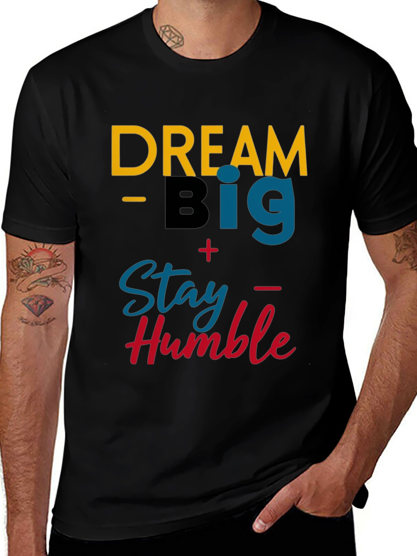 Dream Big Stay Humble Graphic Tee