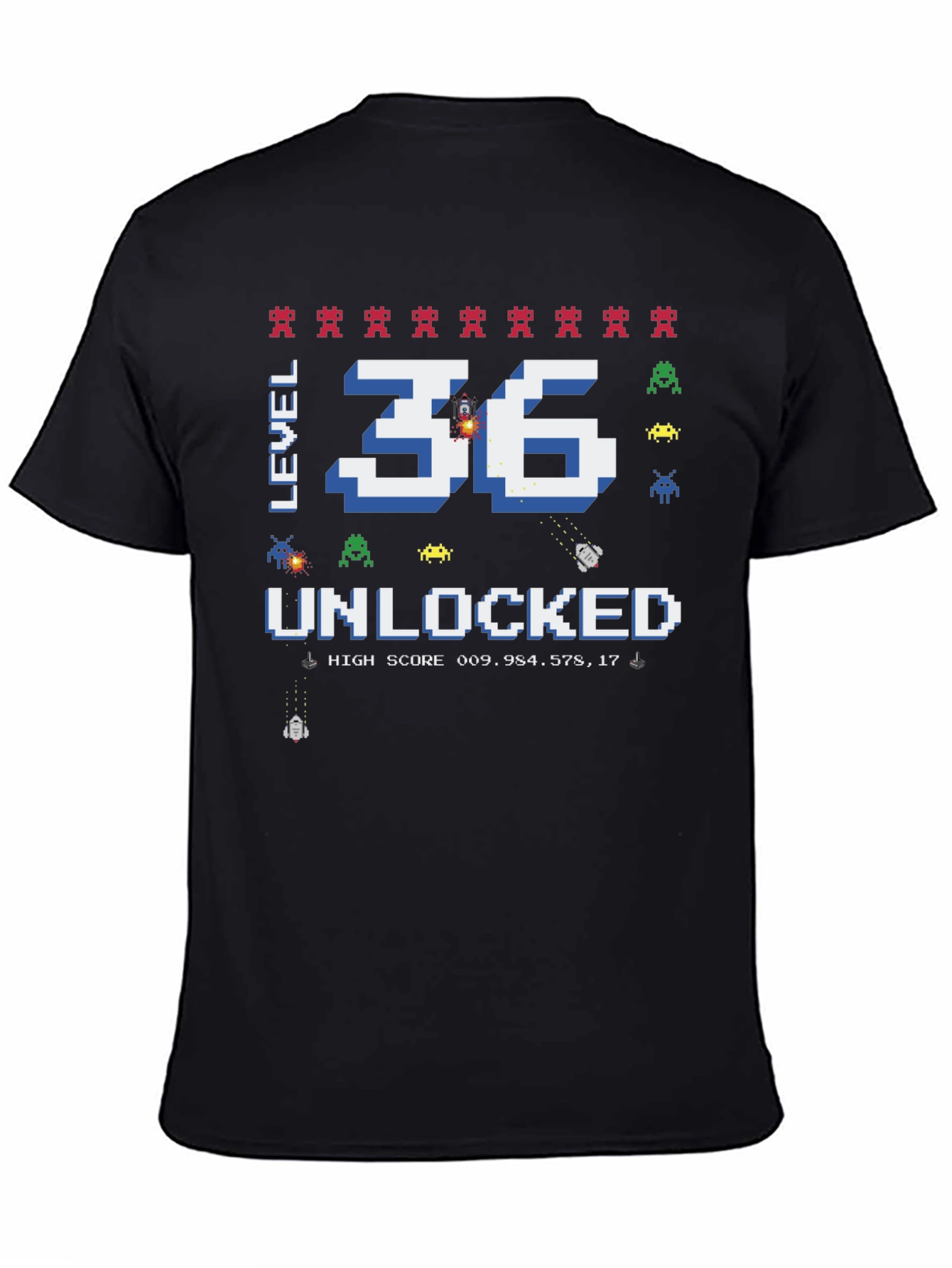 Level 36 Unlocked Gaming T-Shirt