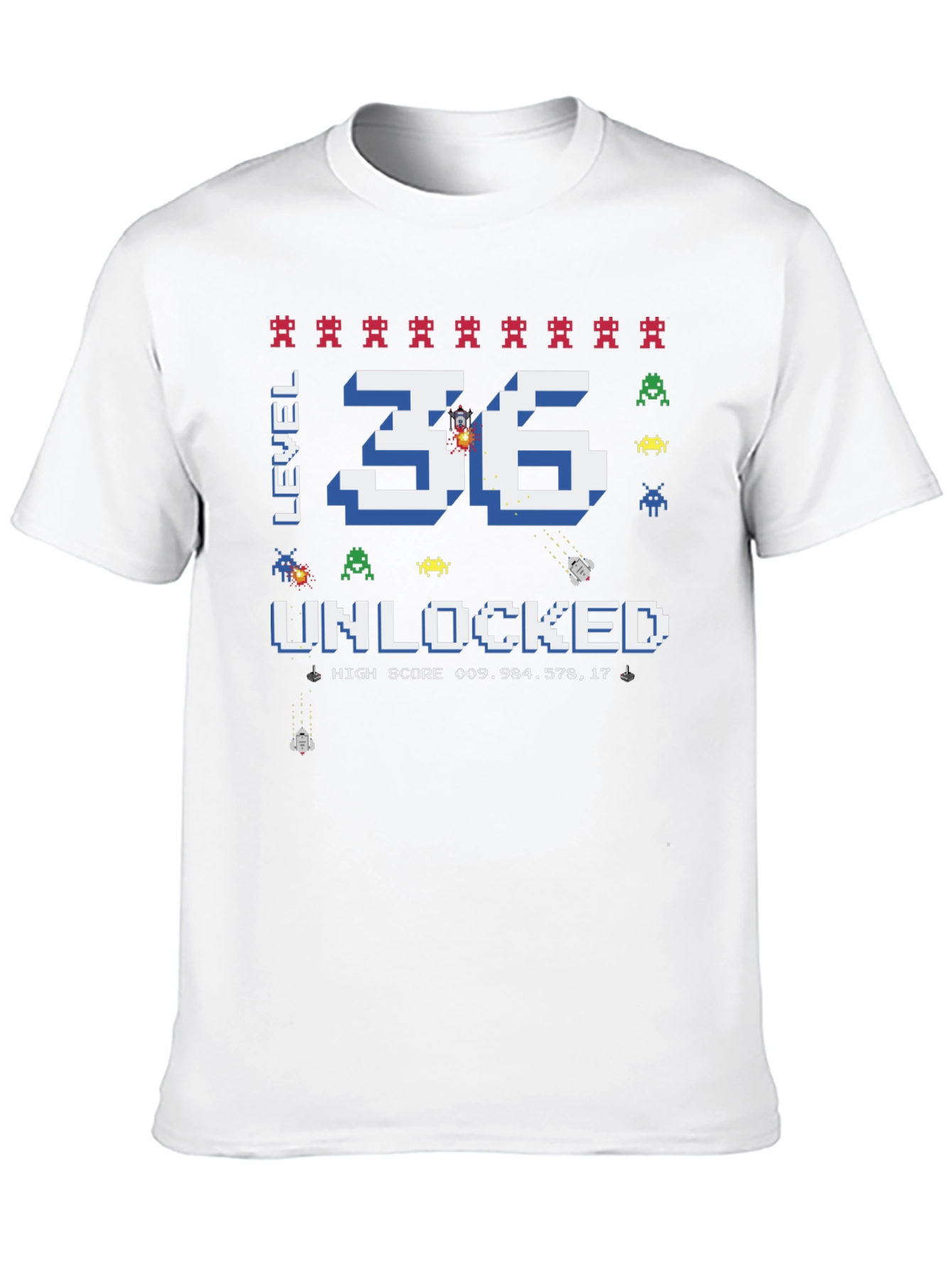 Level 36 Unlocked Gaming T-Shirt