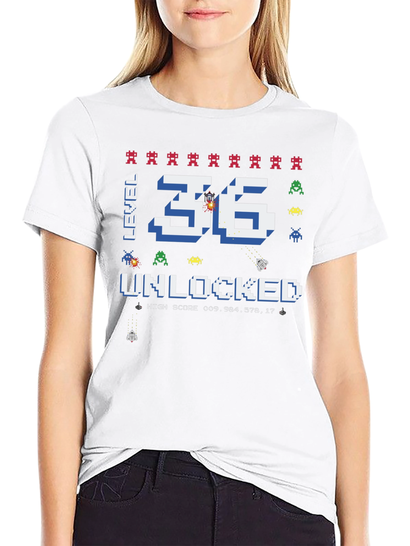 Level 36 Unlocked Gaming T-Shirt