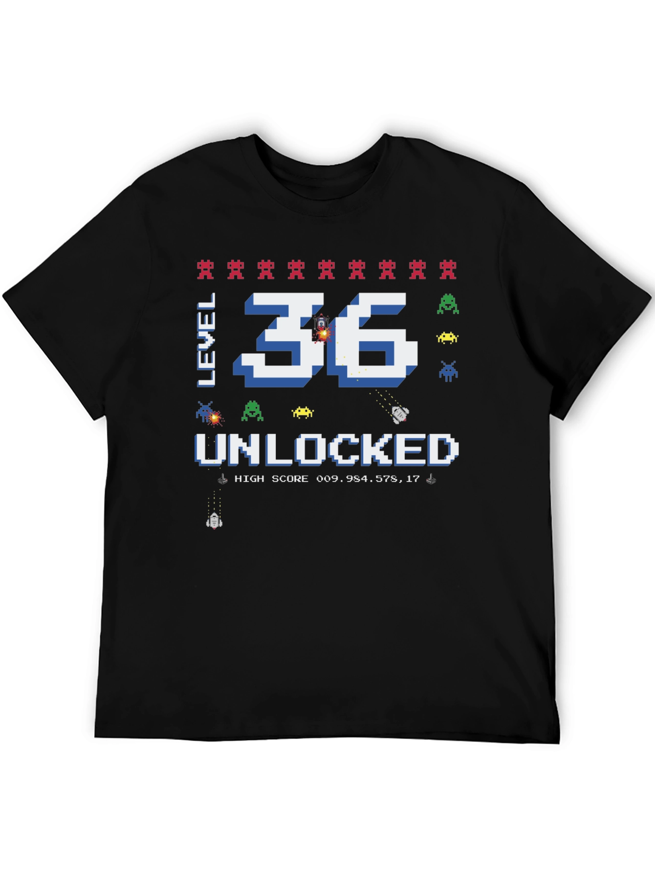 Level 36 Unlocked Gaming T-Shirt